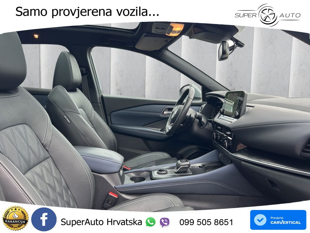 Nissan Qashqai 1.3 DIG-T (158 KS) 4x4 Xtronic Tekna ACC+HEAD+GR SJED+360+PANO