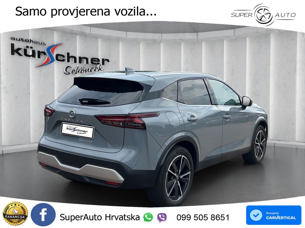 Nissan Qashqai 1.3 DIG-T (158 KS) 4x4 Xtronic Tekna ACC+HEAD+GR SJED+360+PANO
