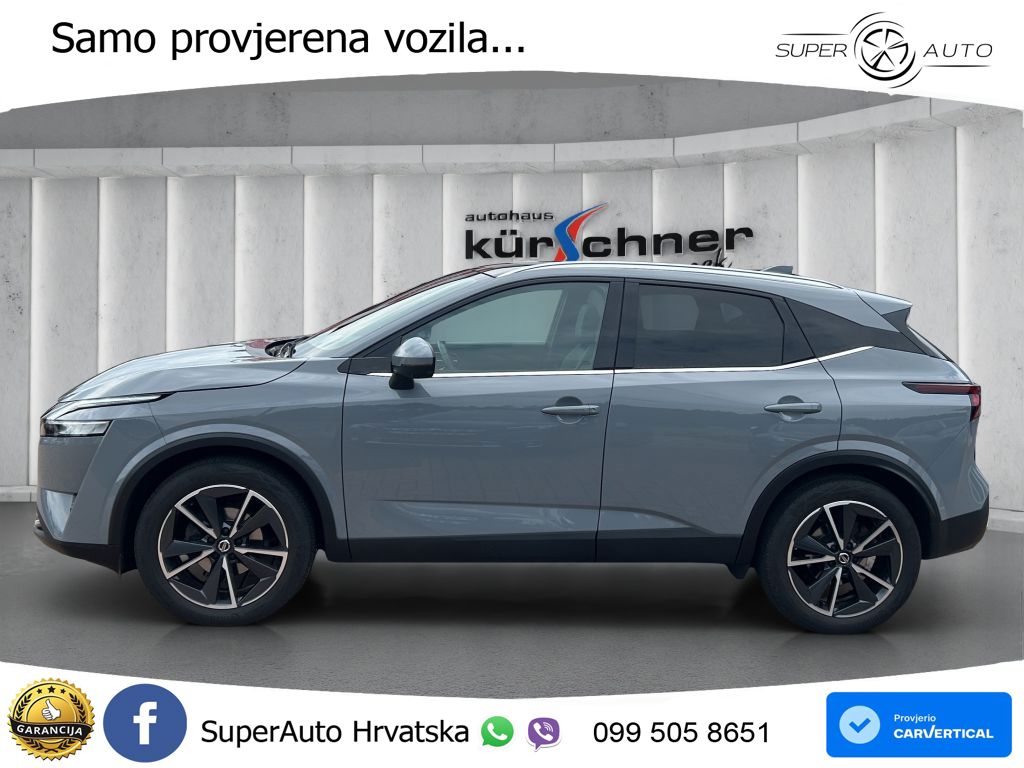 Nissan Qashqai 1.3 DIG-T (158 KS) 4x4 Xtronic Tekna ACC+HEAD+GR SJED+360+PANO