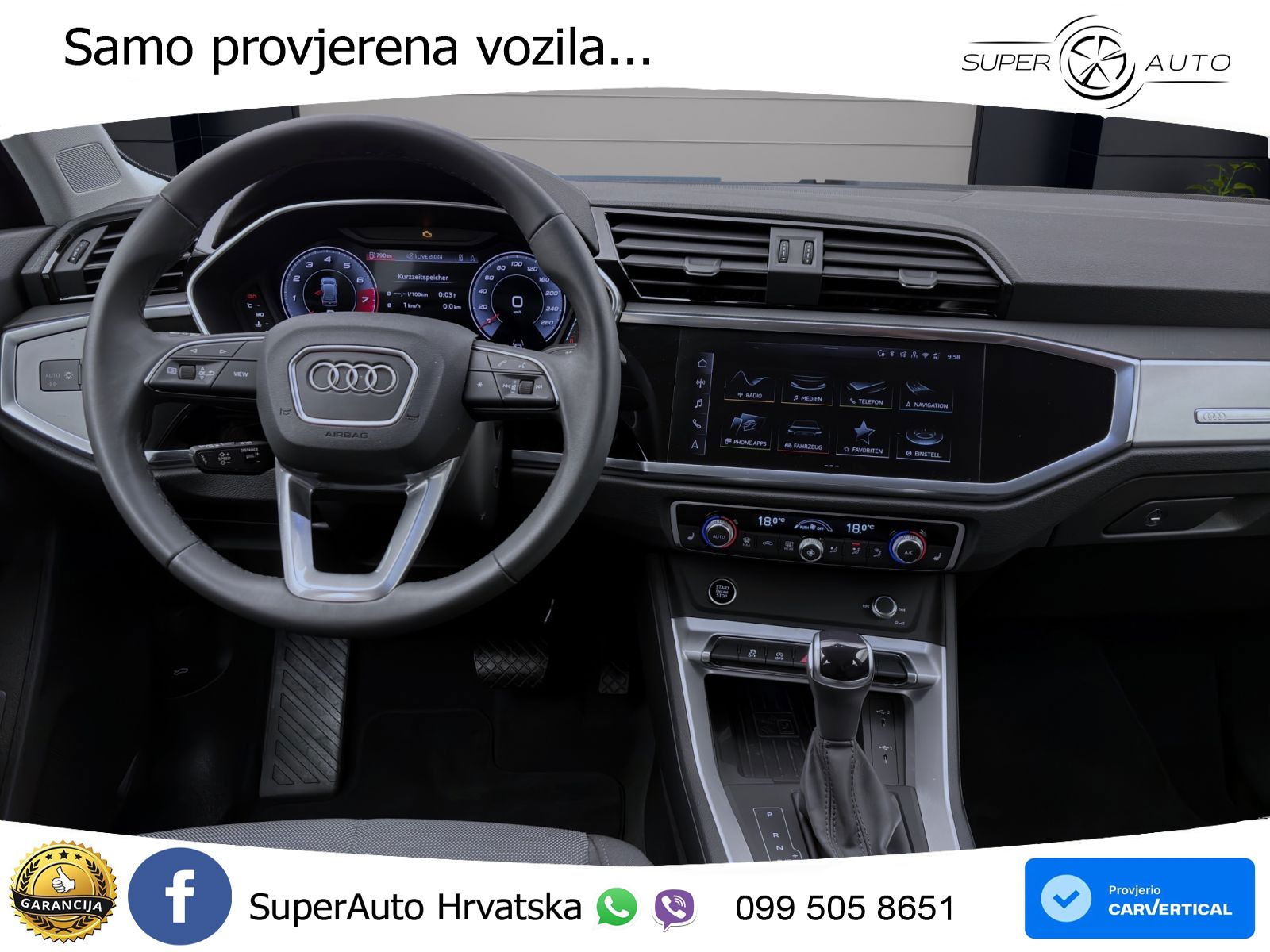 Audi Q3 35 TFSI (150 KS) S tronic LED+GR SJED+ACC