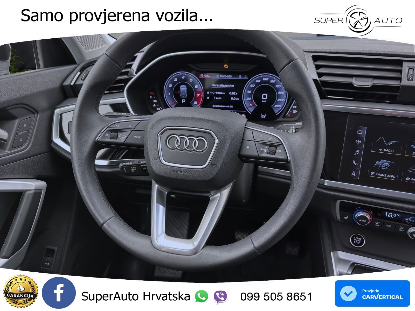 Audi Q3 35 TFSI (150 KS) S tronic LED+GR SJED+ACC
