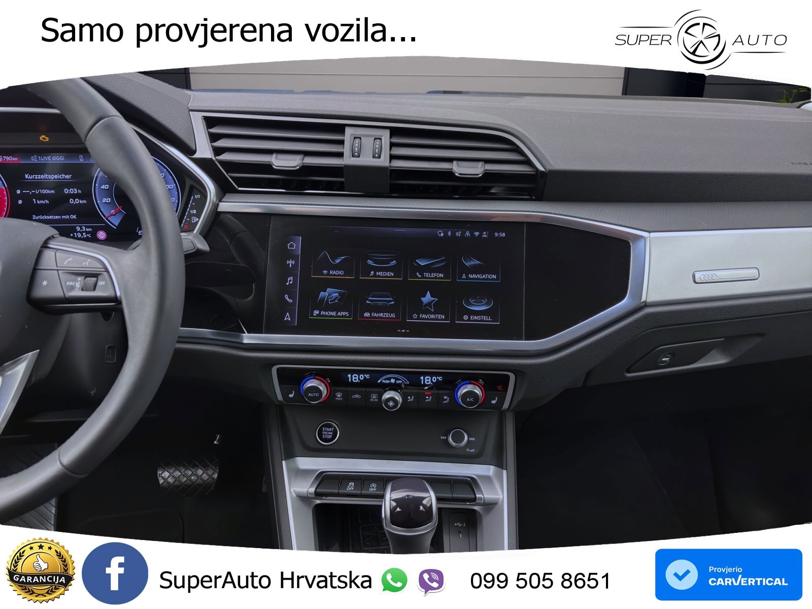 Audi Q3 35 TFSI (150 KS) S tronic LED+GR SJED+ACC