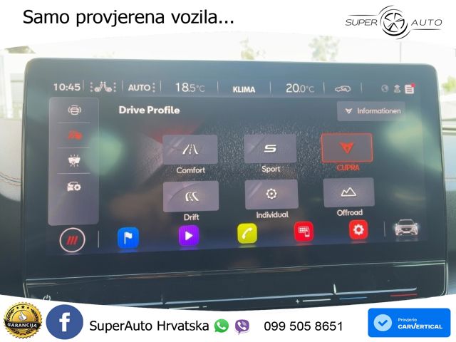 Cupra Formentor VZ5 2.5 TSI (390 KS) 4Drive DSG MATRIX+GR SJED+KAM