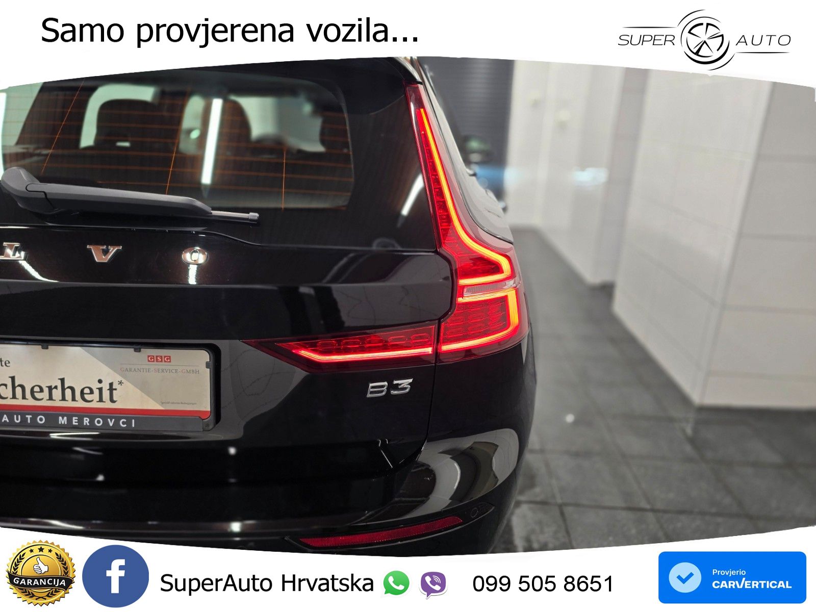 Volvo V60 2.0 B3 DCT LED+GR SJED+ACC