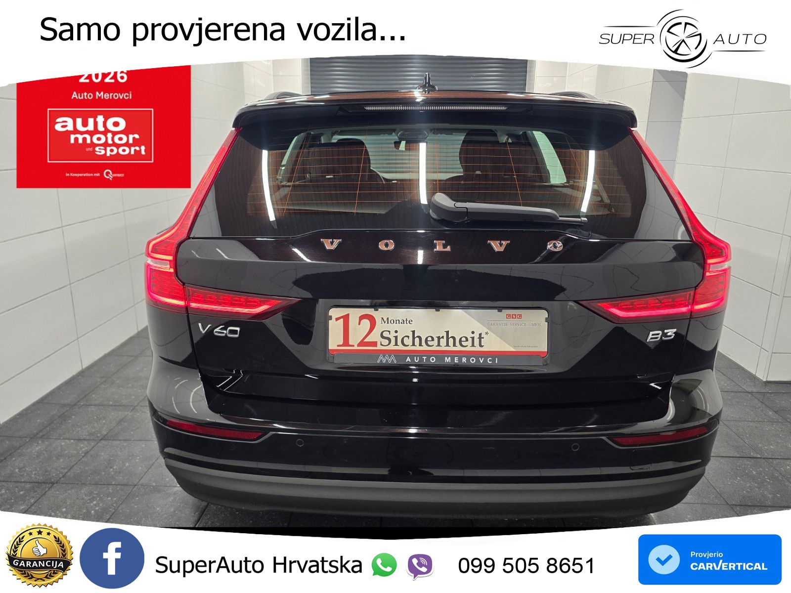 Volvo V60 2.0 B3 DCT LED+GR SJED+ACC