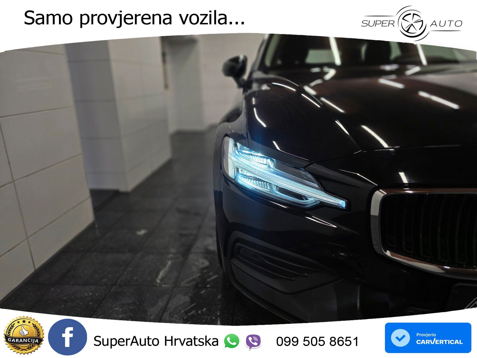Volvo V60 2.0 B3 DCT LED+GR SJED+ACC
