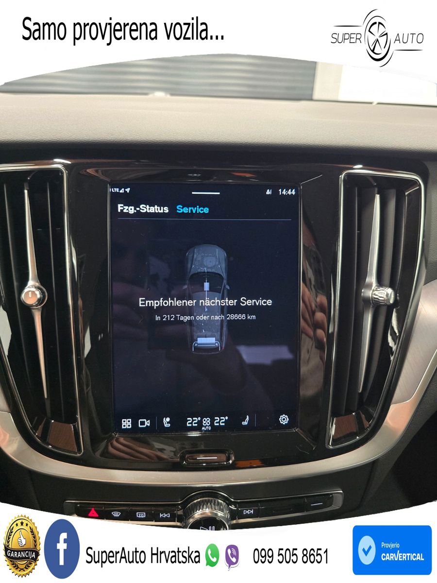 Volvo V60 2.0 B3 DCT LED+GR SJED+ACC