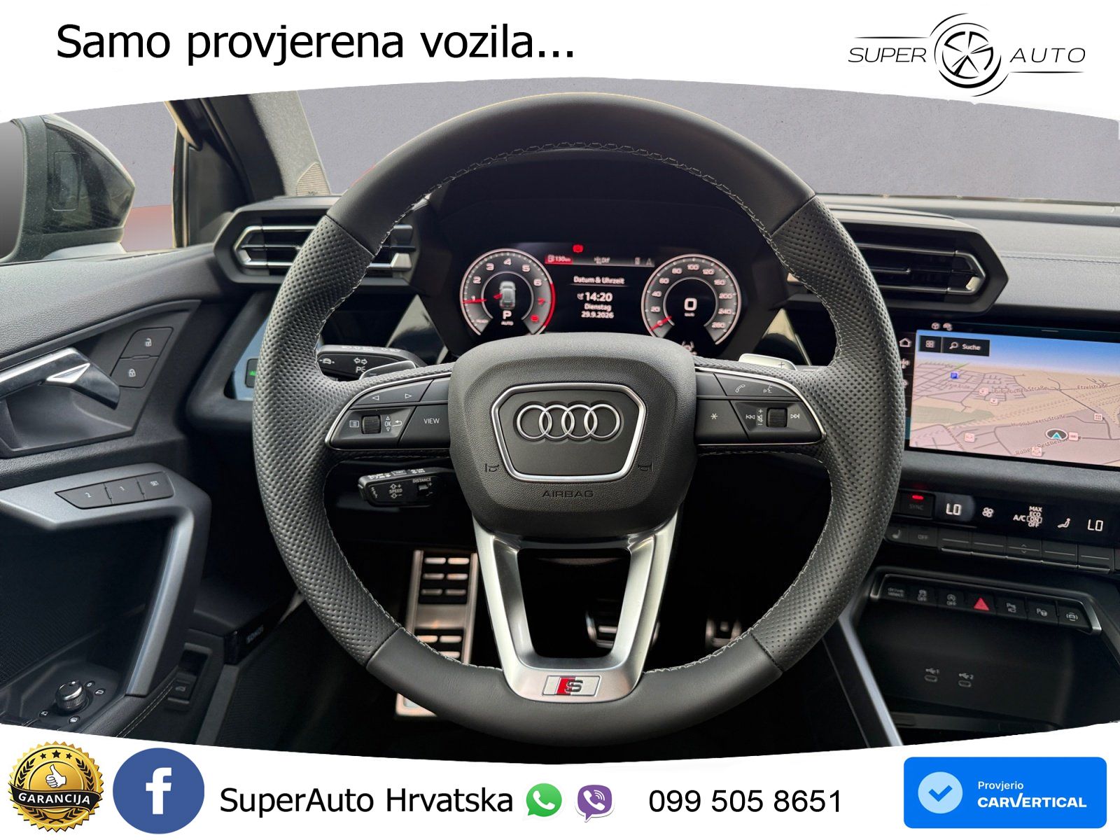 Audi A3 40 TFSI (204 KS) quattro S tronic S line