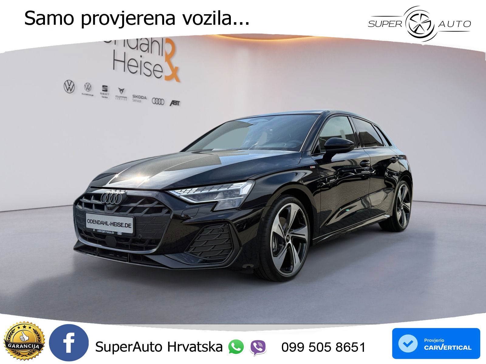 Audi A3 40 TFSI (204 KS) quattro S tronic S line