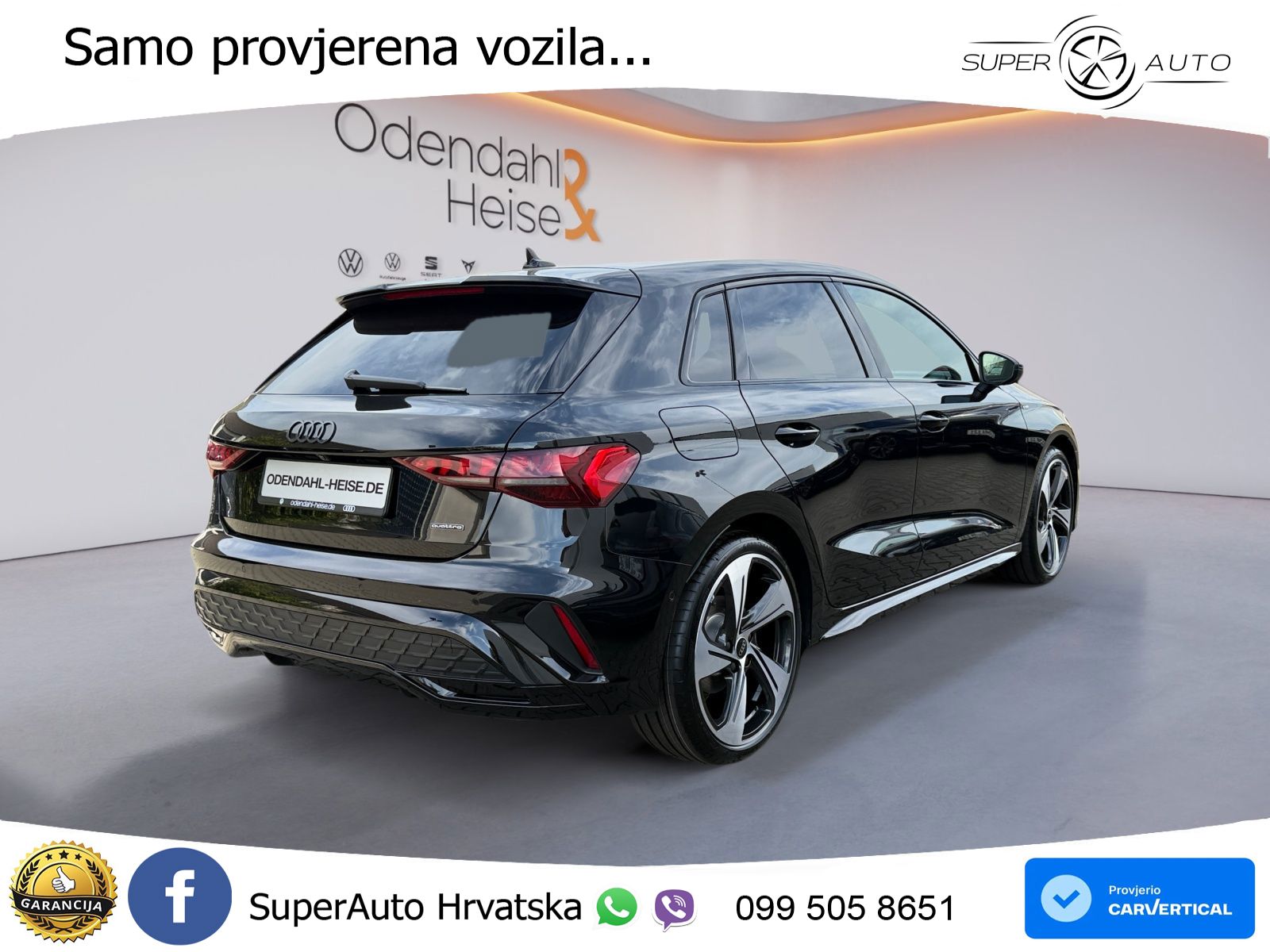 Audi A3 40 TFSI (204 KS) quattro S tronic S line