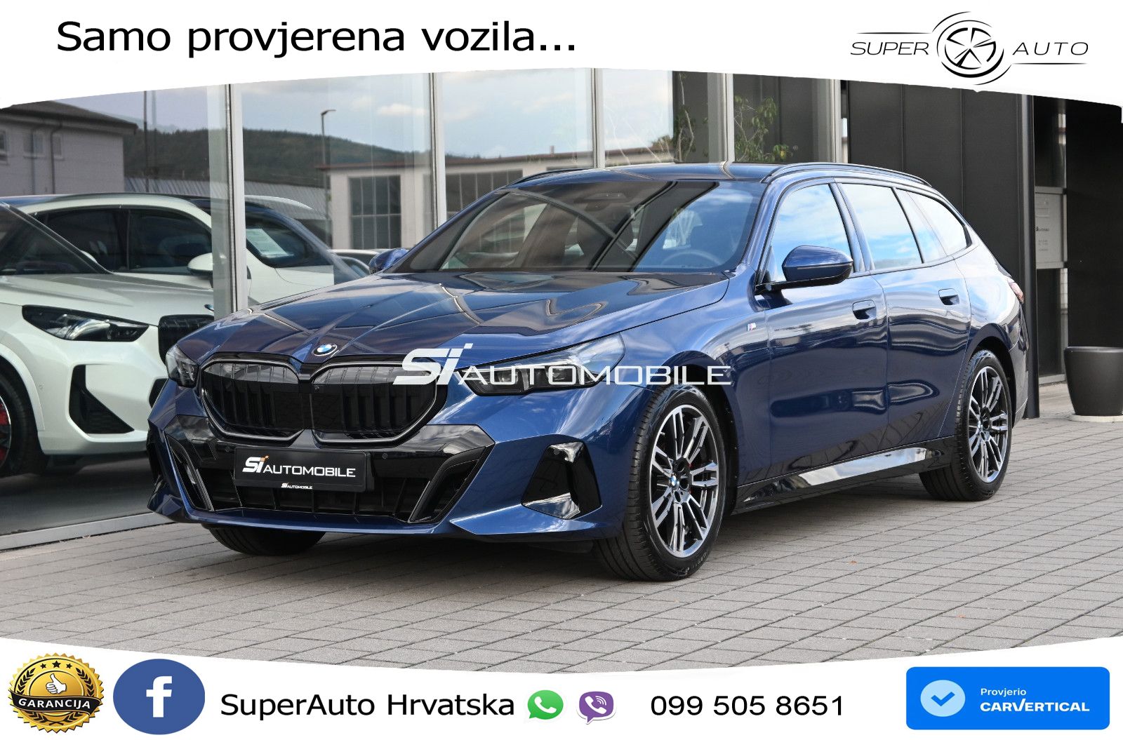 BMW 520d Touring (197 KS) Steptronic M Sport LED+GR SJED+ACC
