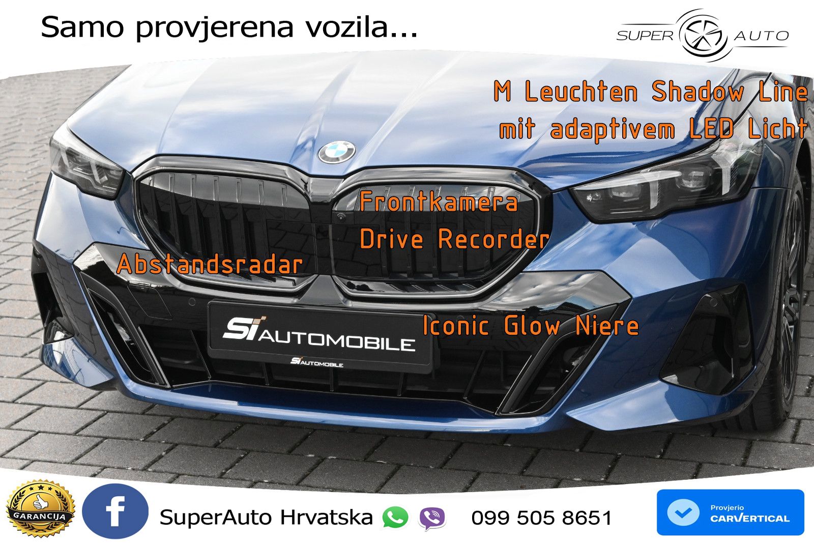 BMW 520d Touring (197 KS) Steptronic M Sport LED+GR SJED+ACC