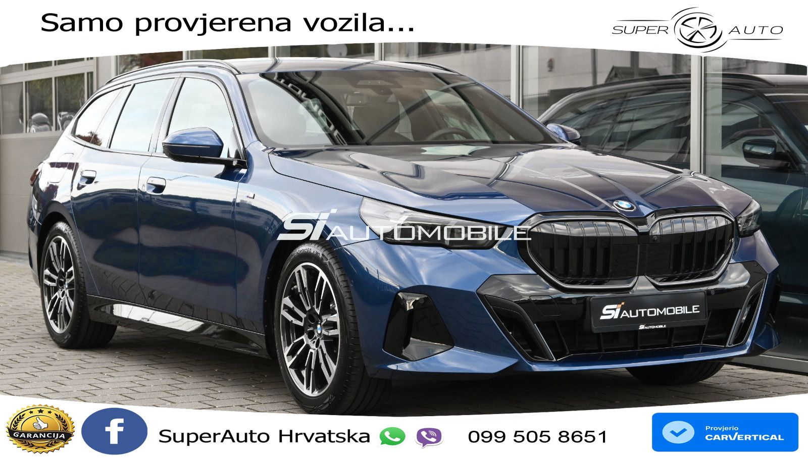 BMW 520d Touring (197 KS) Steptronic M Sport LED+GR SJED+ACC