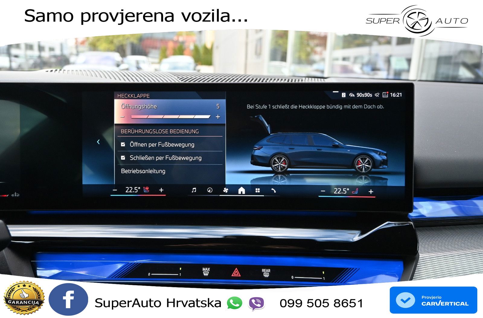 BMW 520d Touring (197 KS) Steptronic M Sport LED+GR SJED+ACC