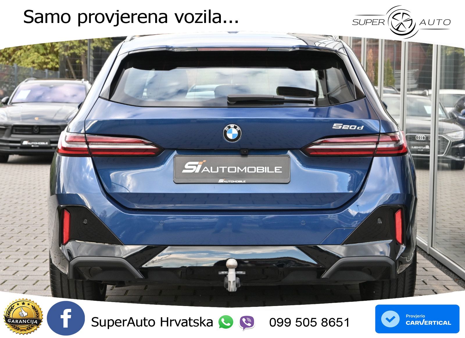 BMW 520d Touring (197 KS) Steptronic M Sport LED+GR SJED+ACC