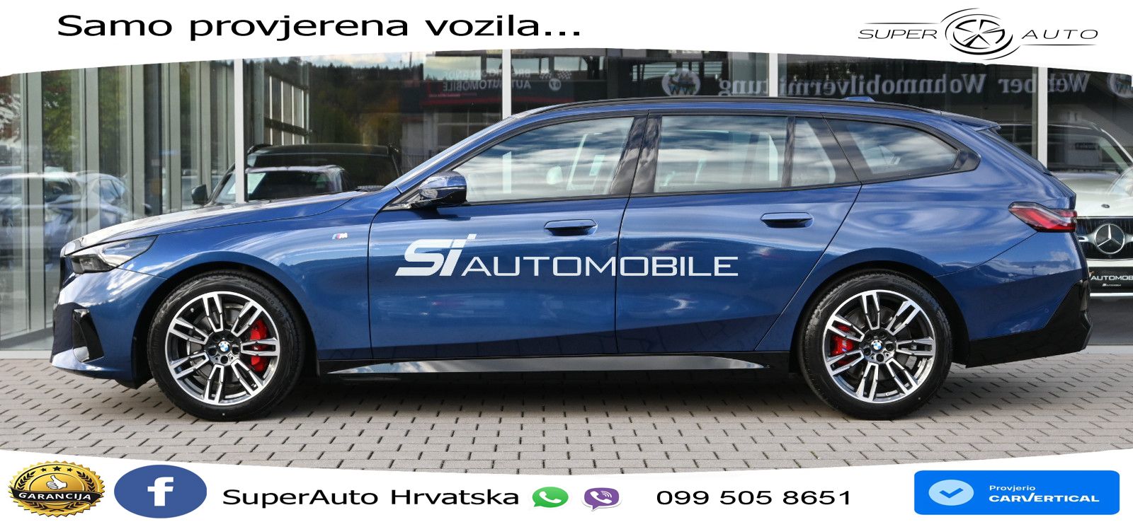 BMW 520d Touring (197 KS) Steptronic M Sport LED+GR SJED+ACC