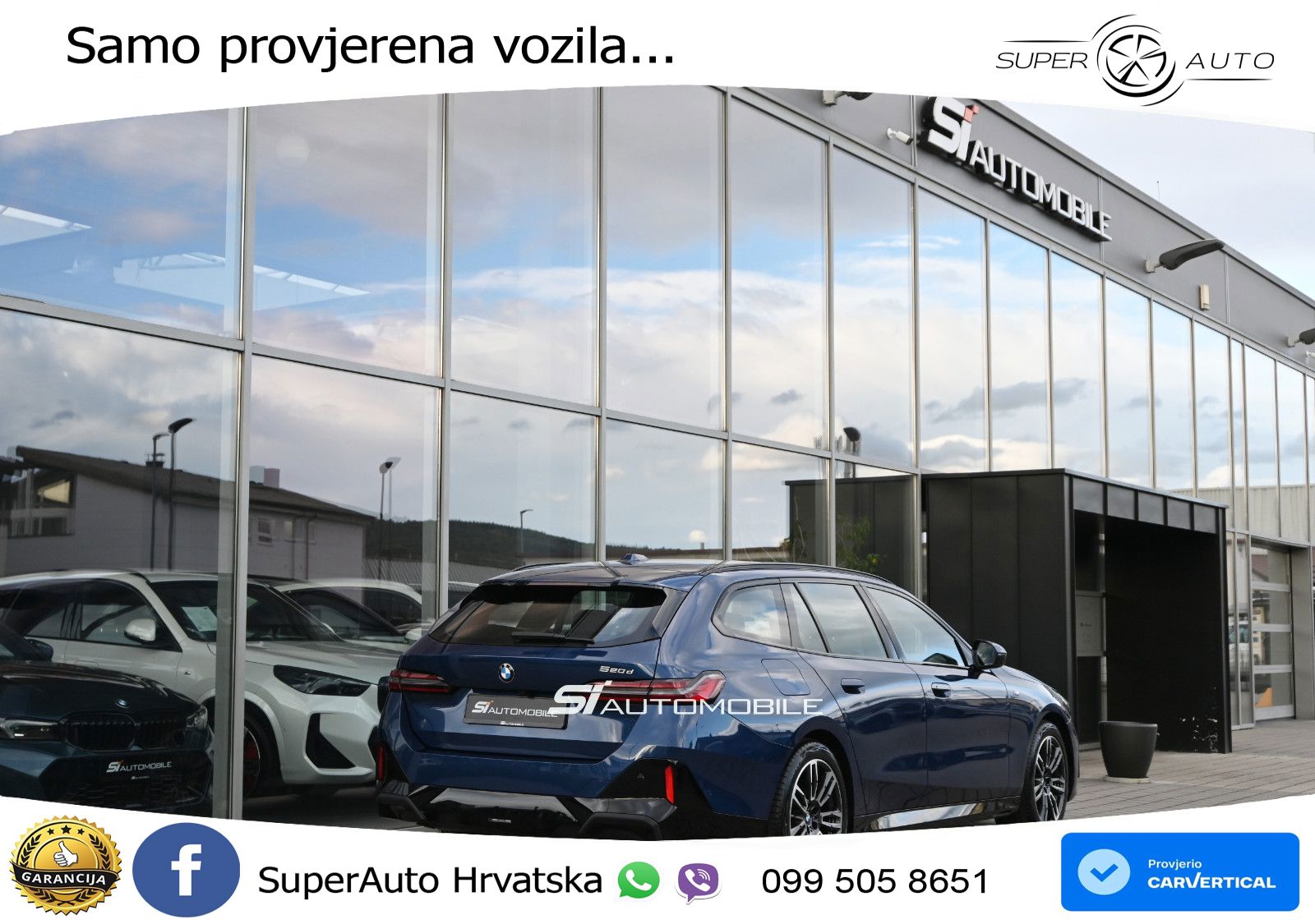 BMW 520d Touring (197 KS) Steptronic M Sport LED+GR SJED+ACC