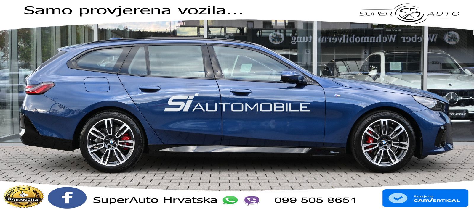 BMW 520d Touring (197 KS) Steptronic M Sport LED+GR SJED+ACC