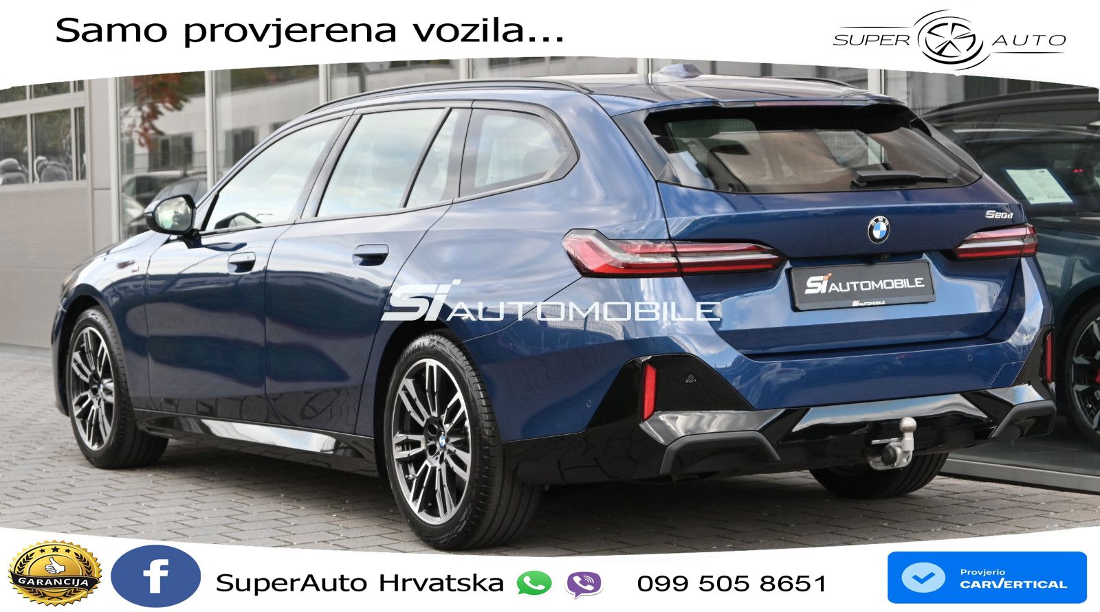 BMW 520d Touring (197 KS) Steptronic M Sport LED+GR SJED+ACC
