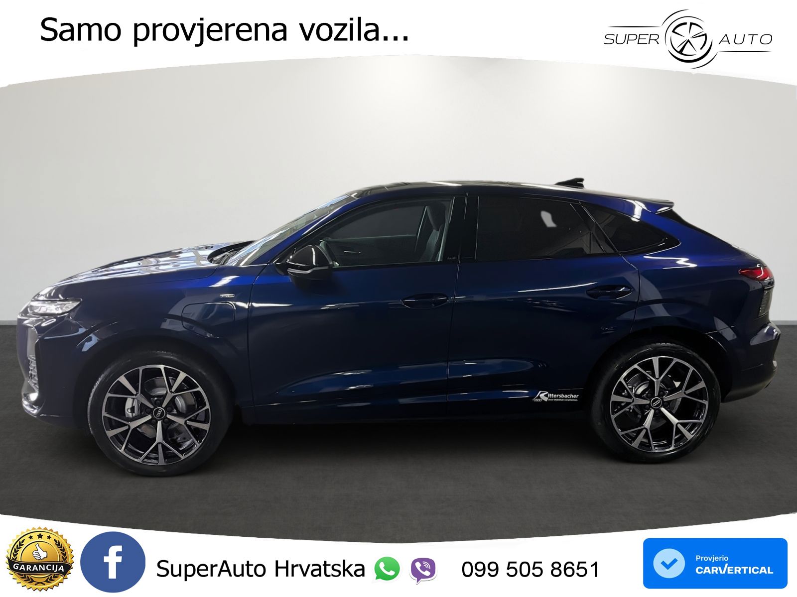 Audi Q3 Sportback 1.5 TFSIe (272 KS) S tronic S line
