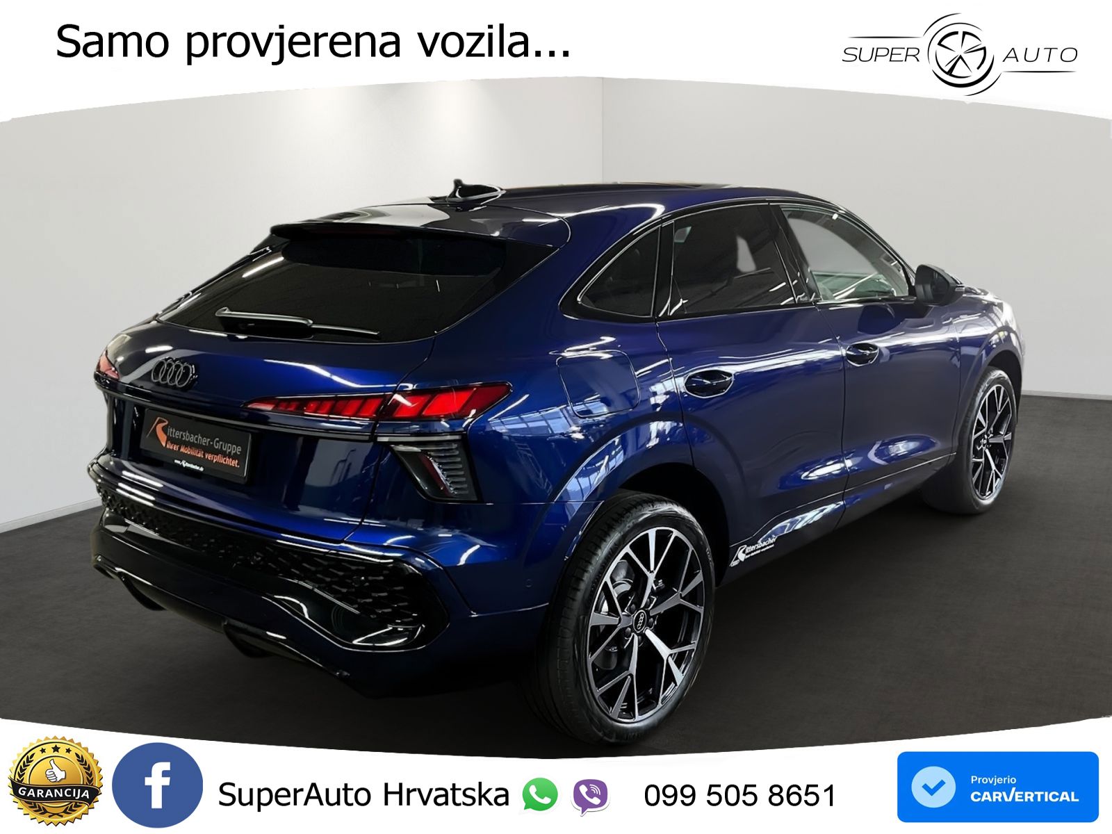 Audi Q3 Sportback 1.5 TFSIe (272 KS) S tronic S line