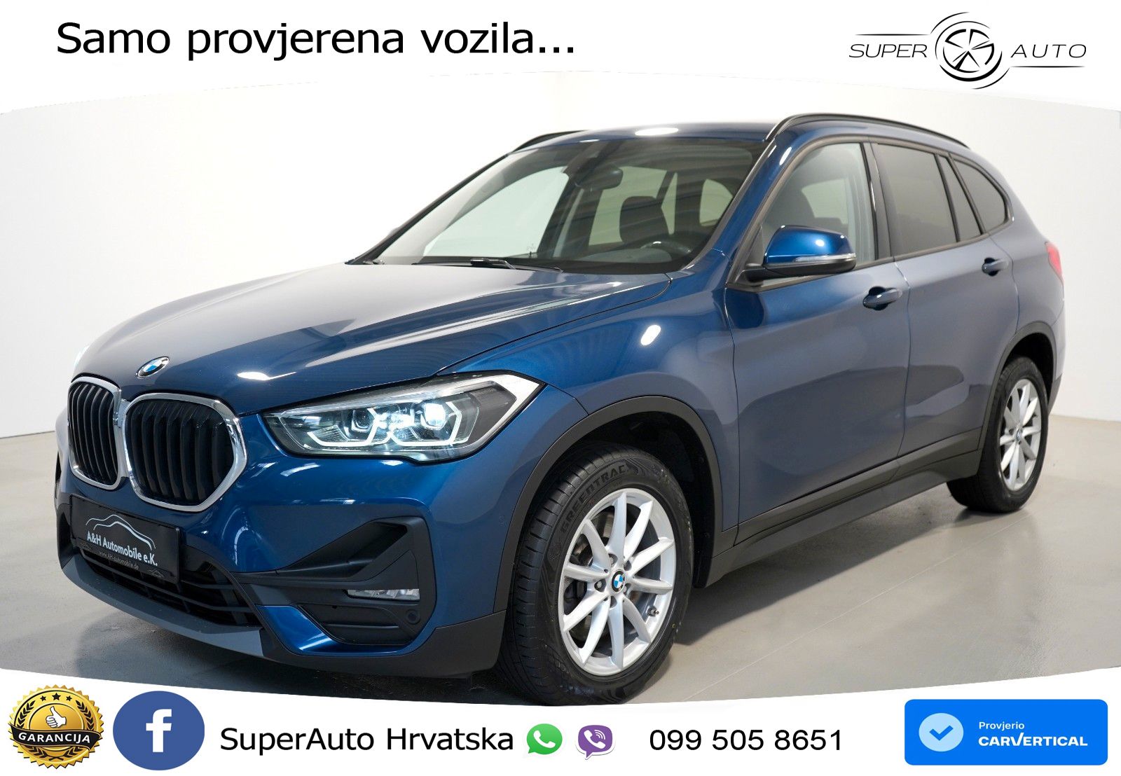 BMW X1 20d (190 KS) xDrive Steptronic Advantage LED+GR SJED+ACC