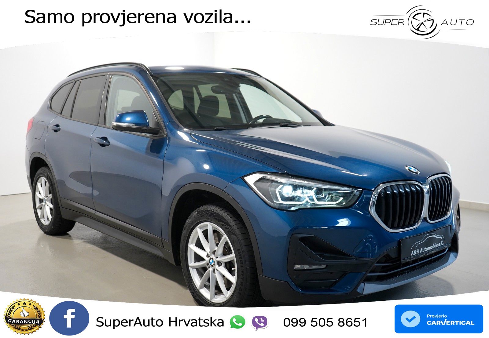 BMW X1 20d (190 KS) xDrive Steptronic Advantage LED+GR SJED+ACC