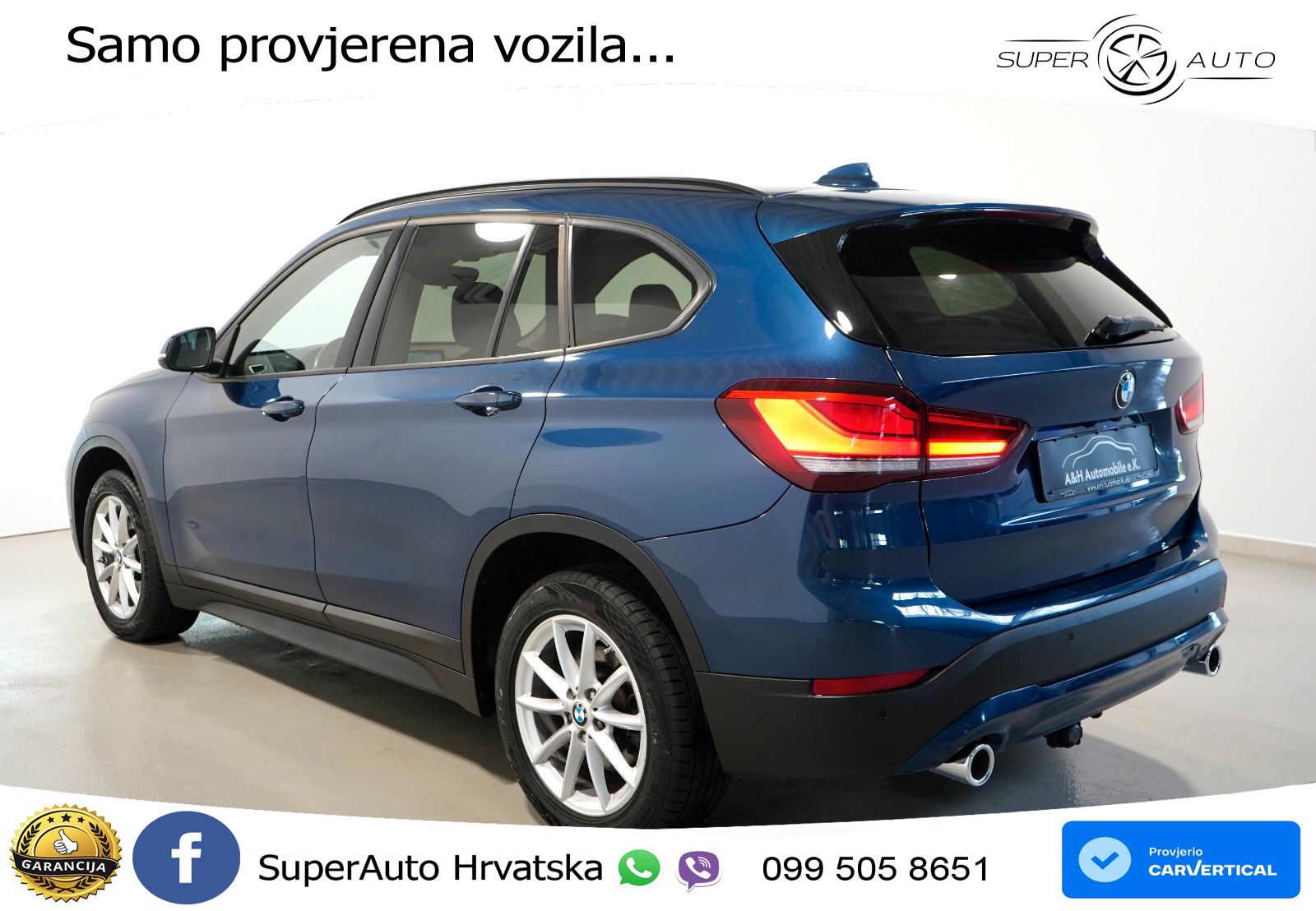 BMW X1 20d (190 KS) xDrive Steptronic Advantage LED+GR SJED+ACC