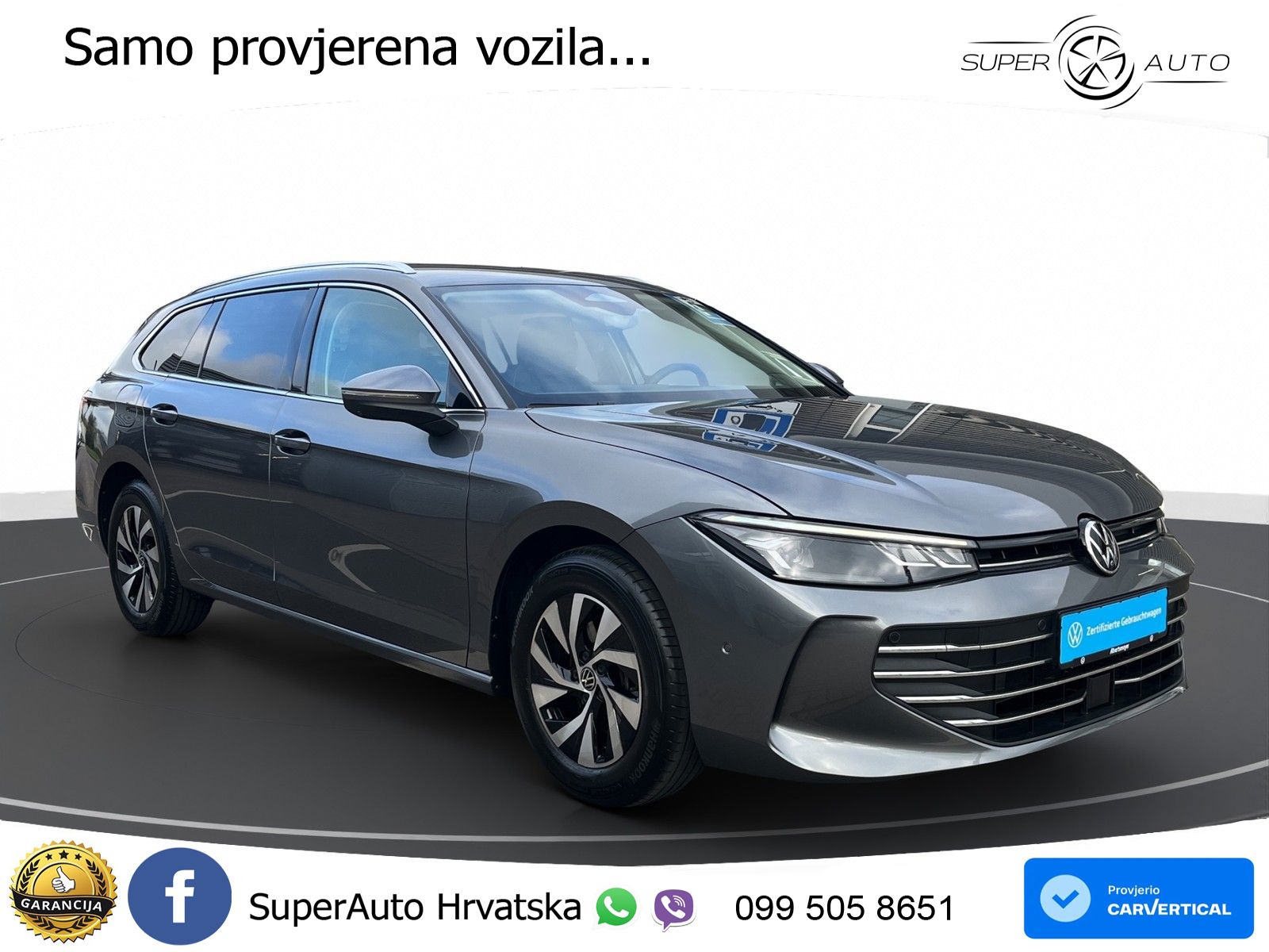 Volkswagen Passat Variant 1.5 eTSI (150 KS) DSG Business LED+GR SJED+ACC
