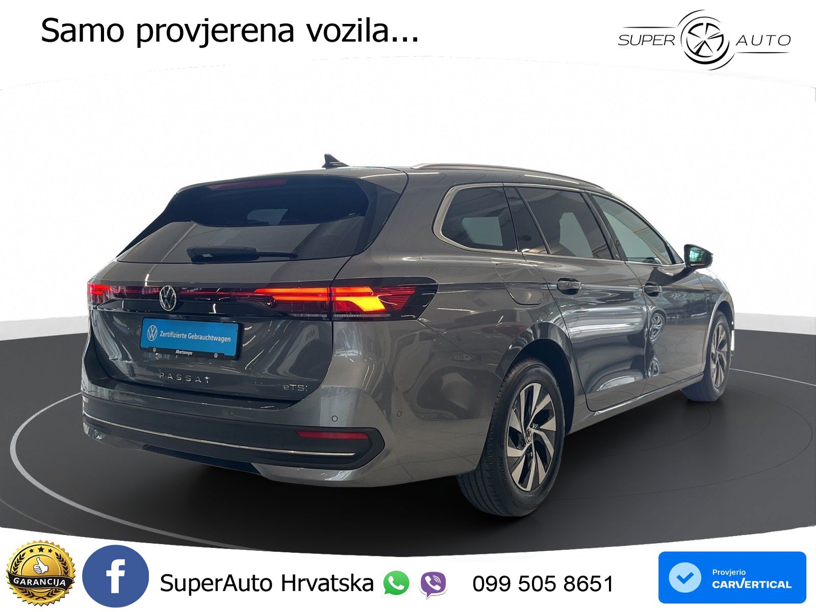 Volkswagen Passat Variant 1.5 eTSI (150 KS) DSG Business LED+GR SJED+ACC