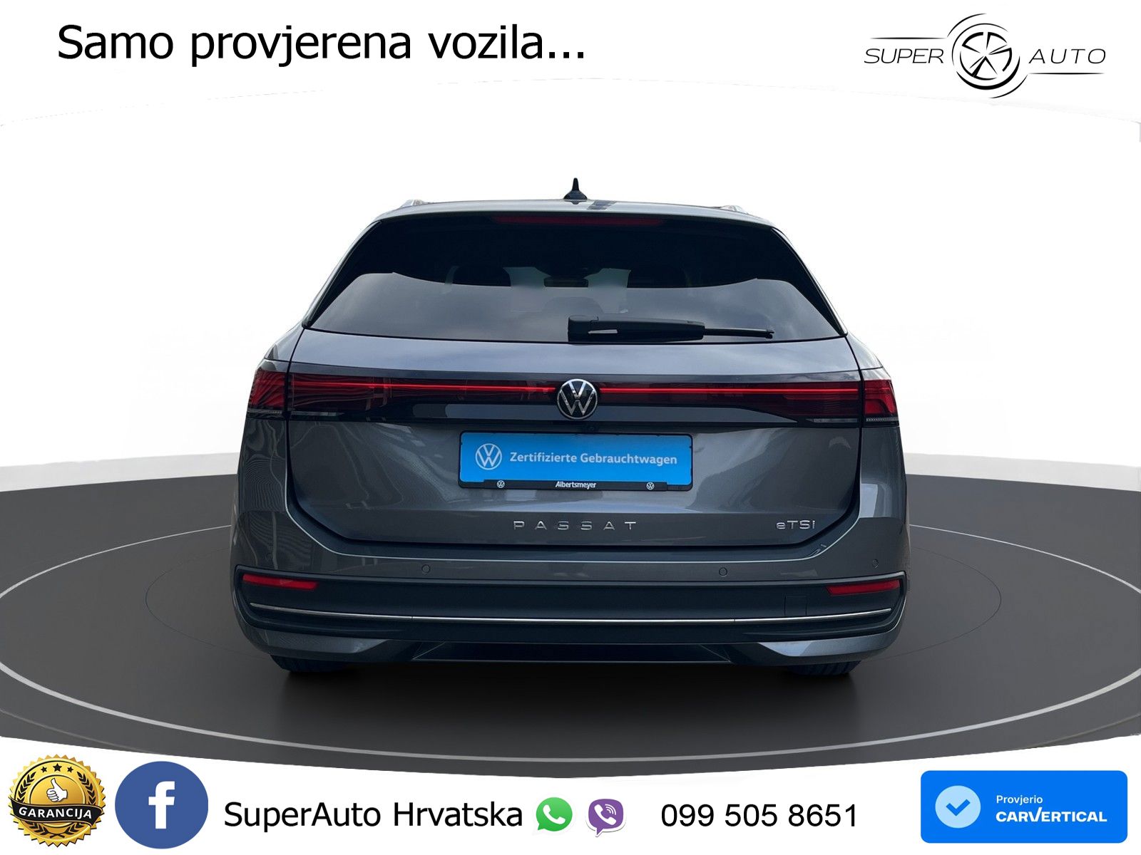 Volkswagen Passat Variant 1.5 eTSI (150 KS) DSG Business LED+GR SJED+ACC