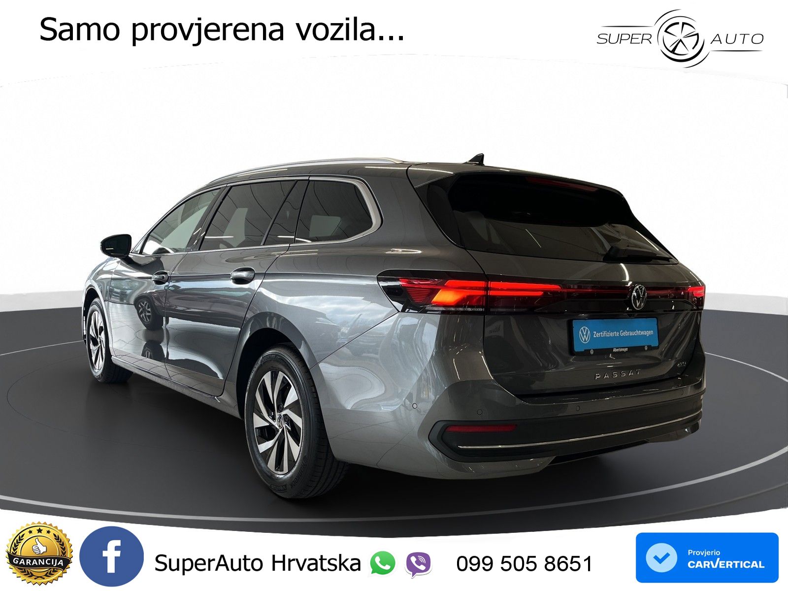 Volkswagen Passat Variant 1.5 eTSI (150 KS) DSG Business LED+GR SJED+ACC