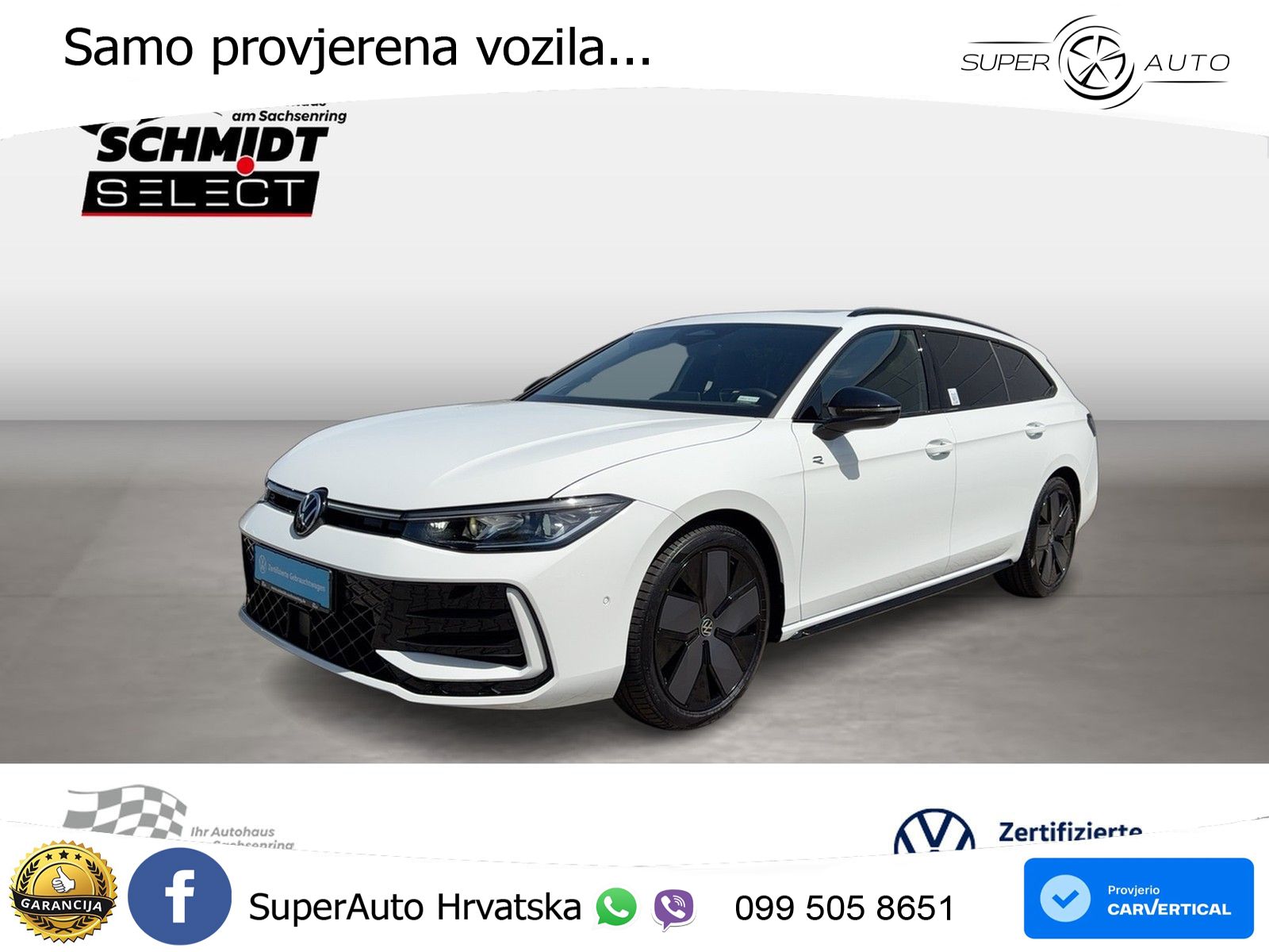 Volkswagen Passat Variant 2.0 TDI (193 KS) 4MOTION DSG R-Line LED+GR SJED+ACC