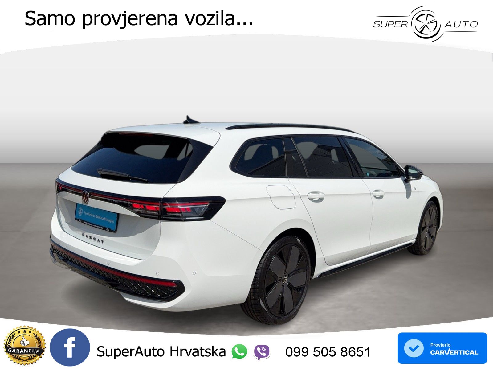 Volkswagen Passat Variant 2.0 TDI (193 KS) 4MOTION DSG R-Line LED+GR SJED+ACC