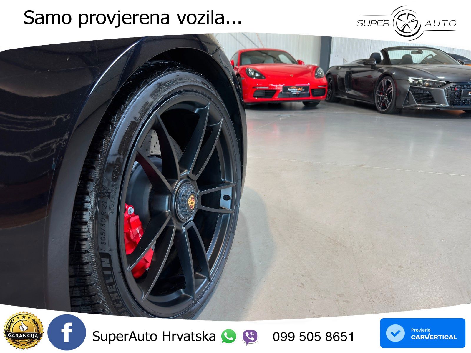 Porsche 911 Carrera 4 GTS 3.0 (480 KS) PDK ACC+GR SJED+360+PANO