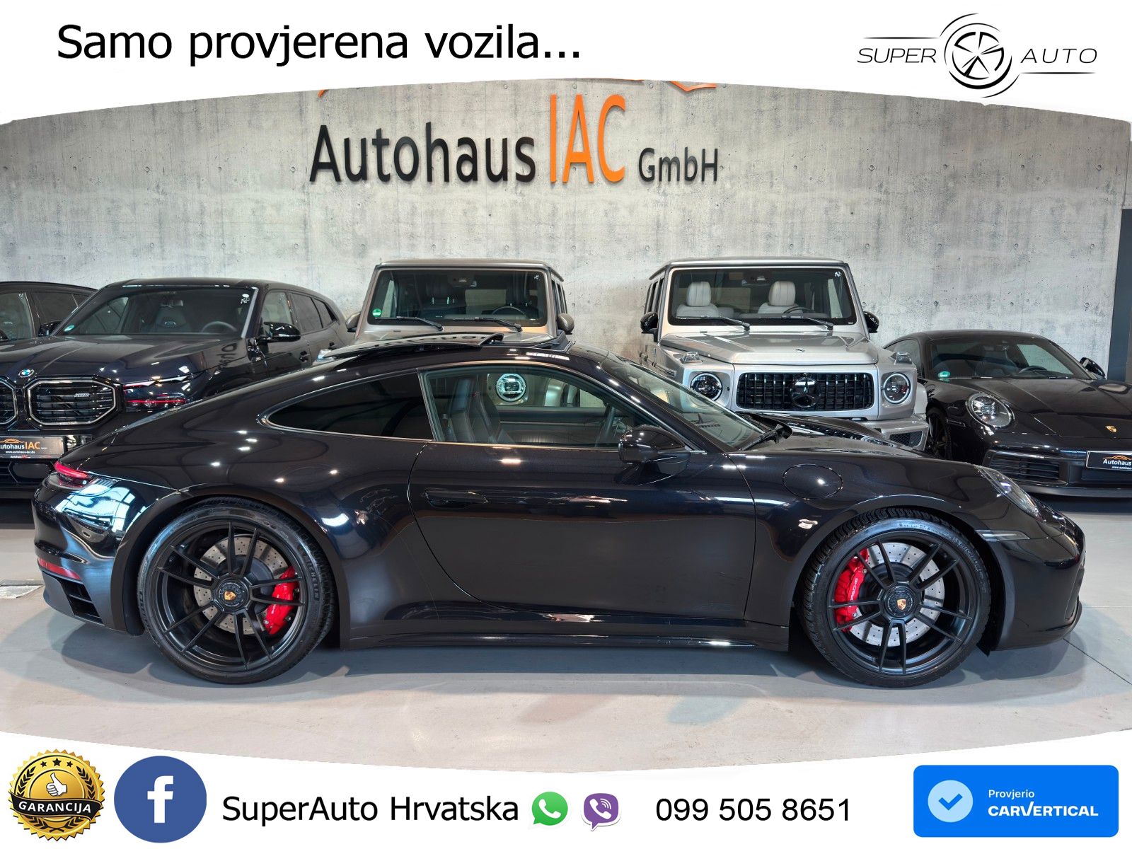 Porsche 911 Carrera 4 GTS 3.0 (480 KS) PDK ACC+GR SJED+360+PANO
