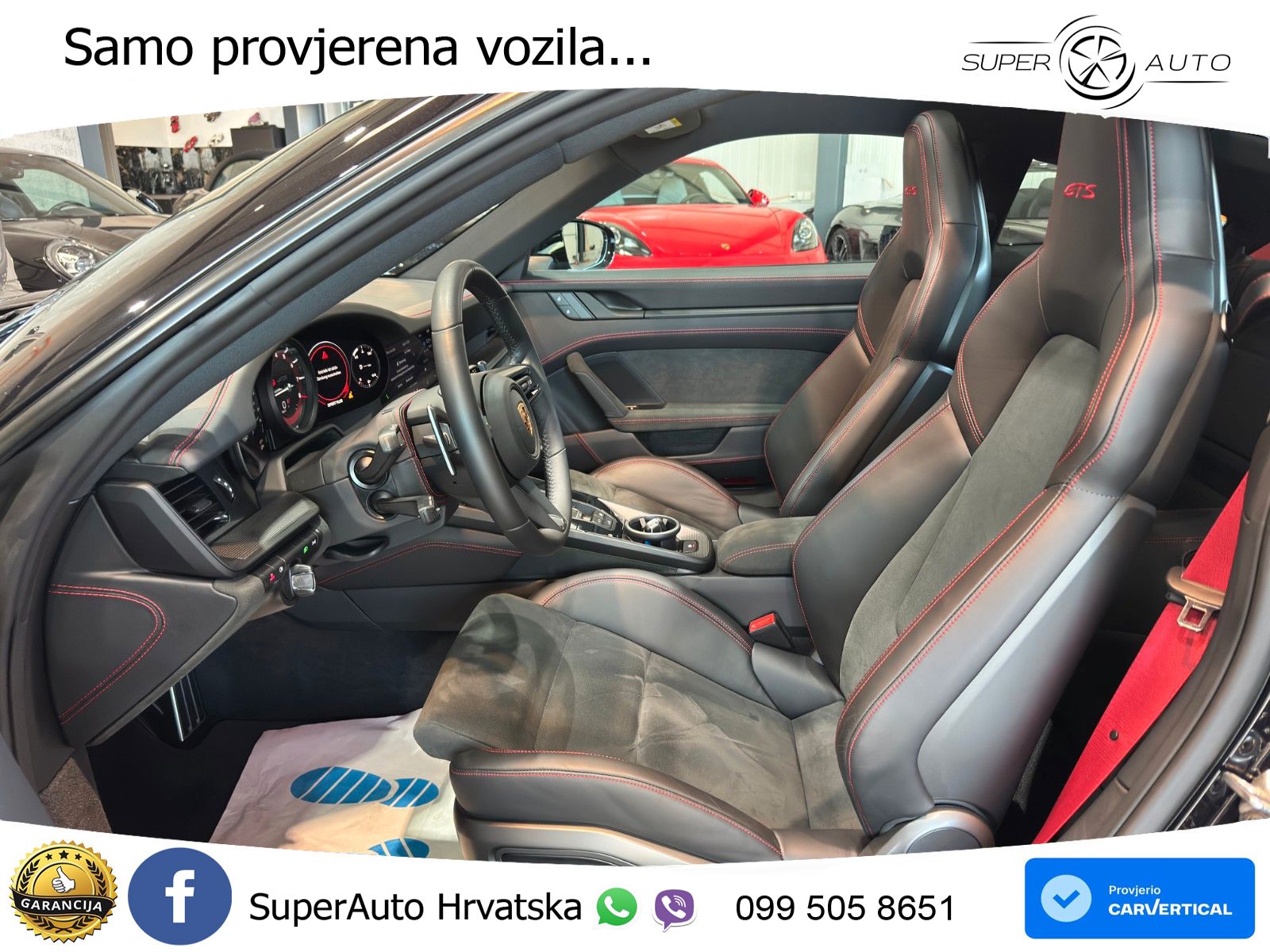 Porsche 911 Carrera 4 GTS 3.0 (480 KS) PDK ACC+GR SJED+360+PANO