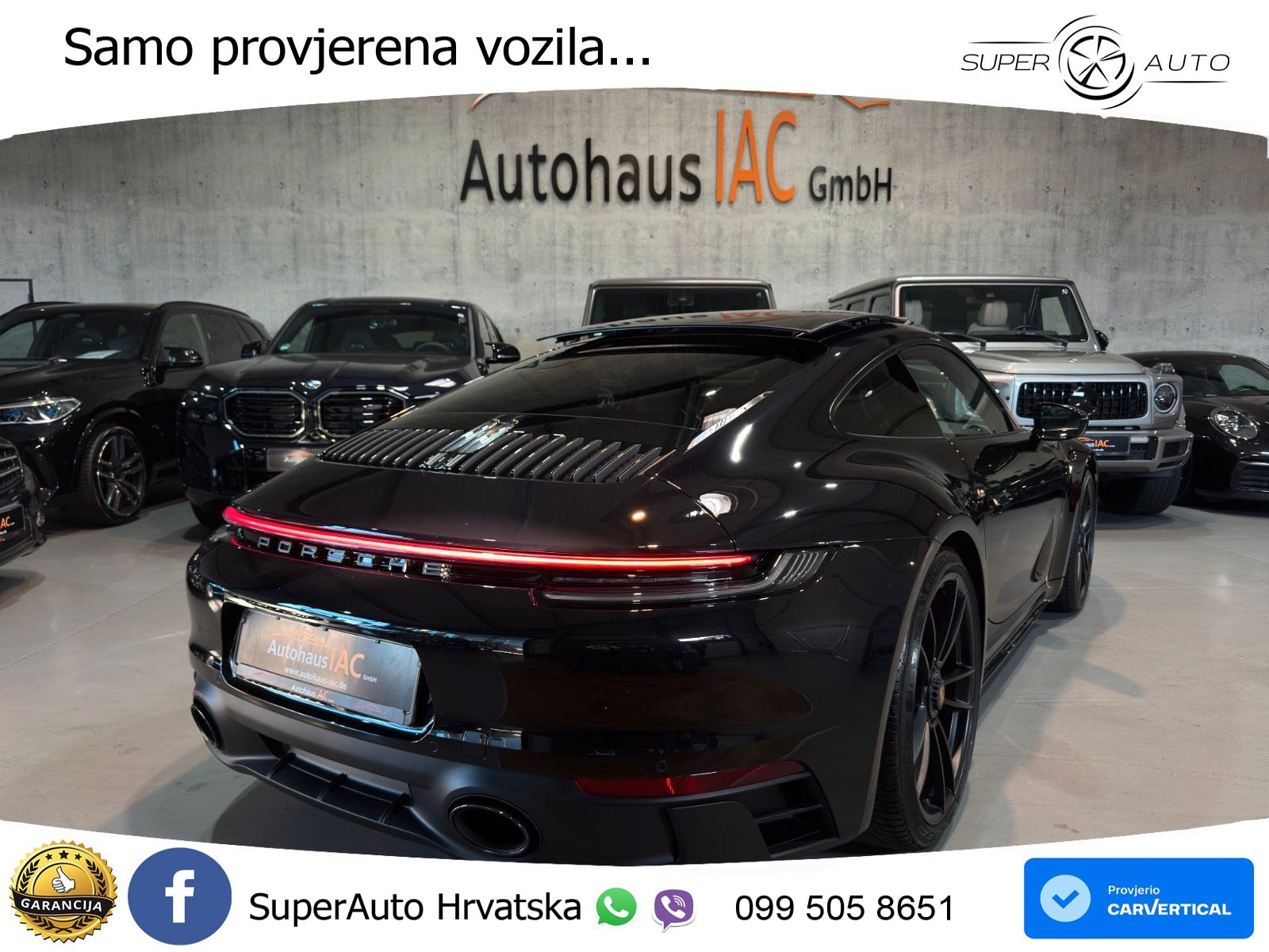 Porsche 911 Carrera 4 GTS 3.0 (480 KS) PDK ACC+GR SJED+360+PANO