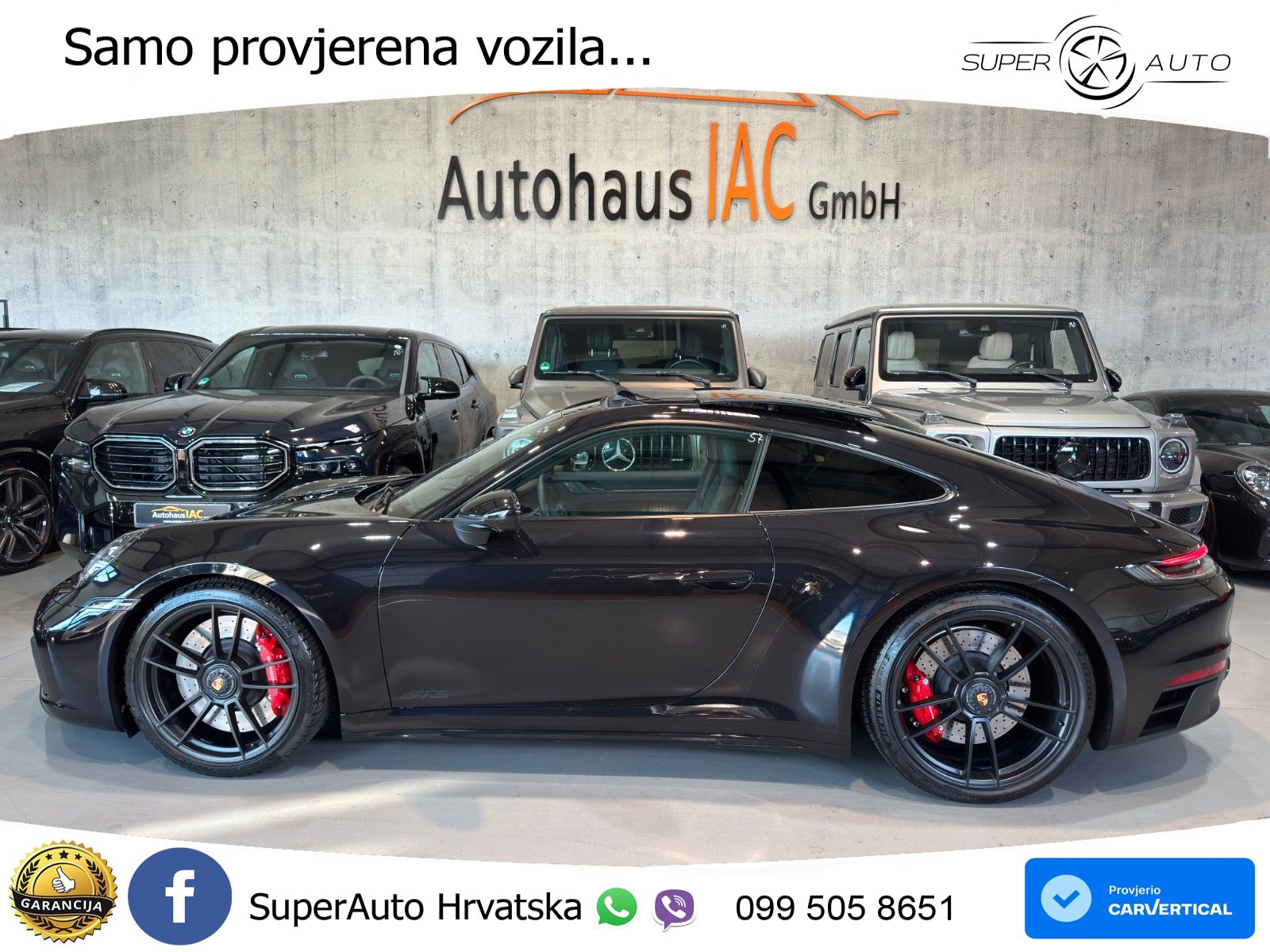 Porsche 911 Carrera 4 GTS 3.0 (480 KS) PDK ACC+GR SJED+360+PANO