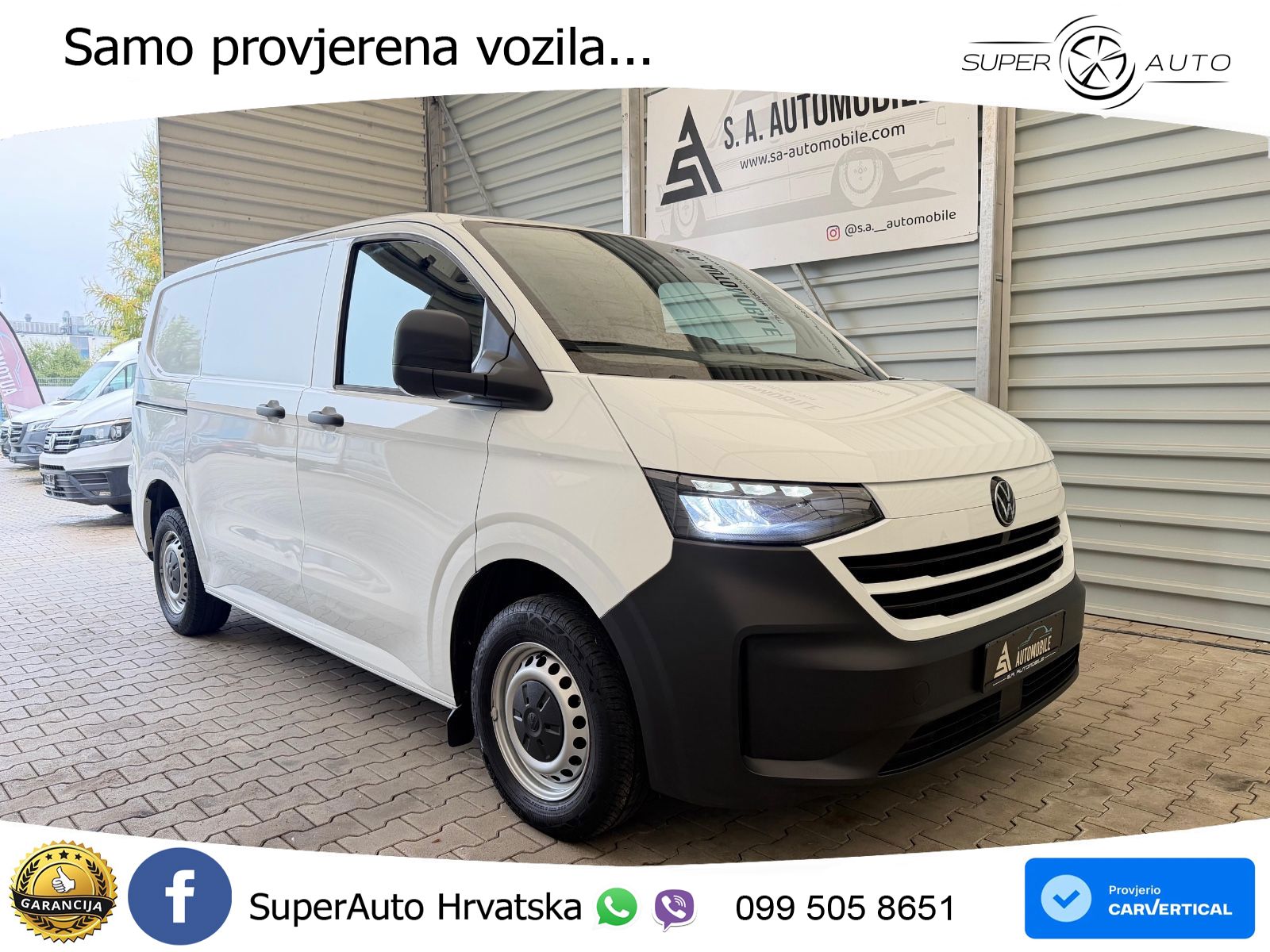 Volkswagen T7 Transporter Kasten 2.0 TDI 110 kW KR 150 KS