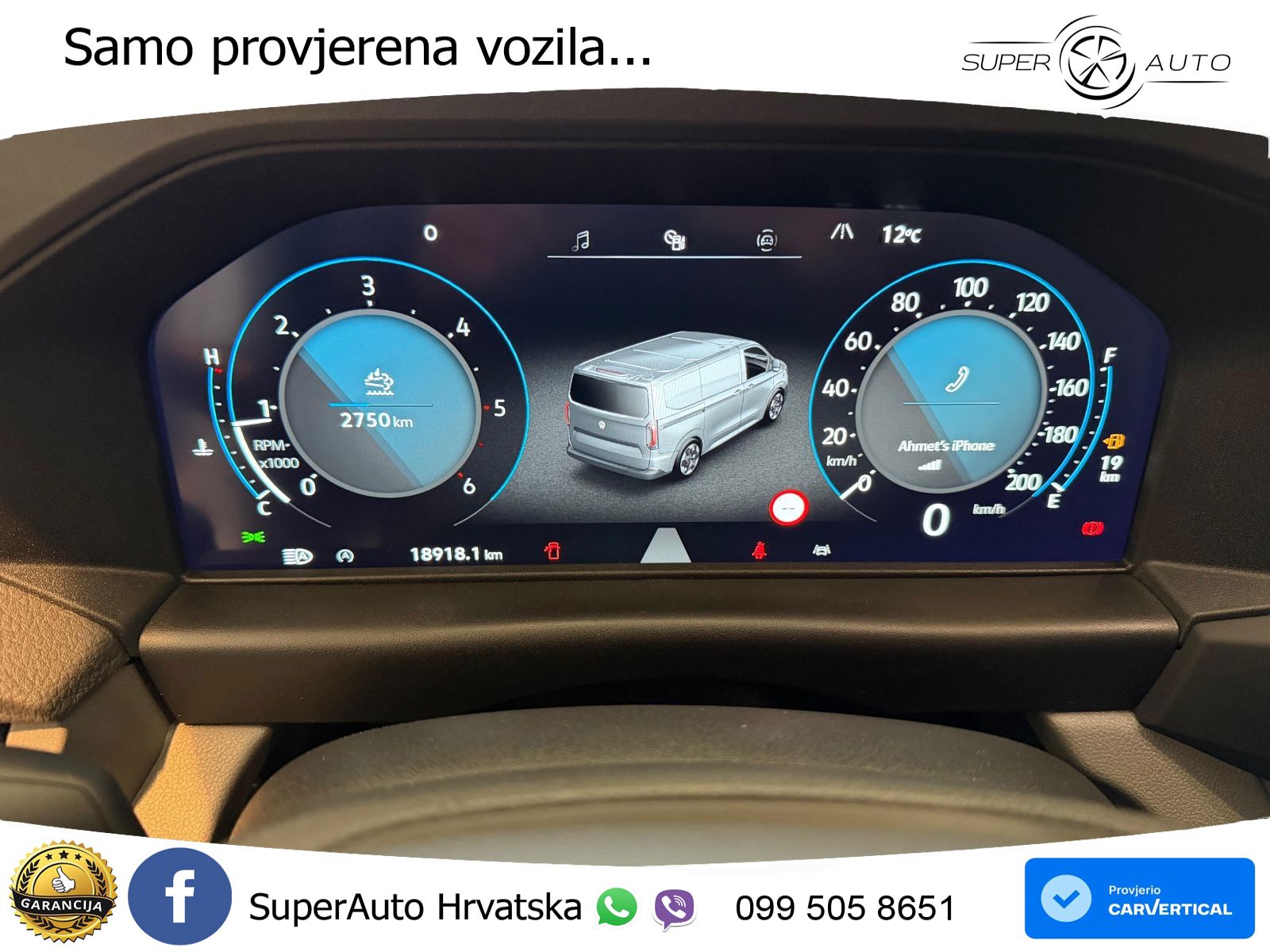 Volkswagen T7 Transporter Kasten 2.0 TDI 110 kW KR 150 KS
