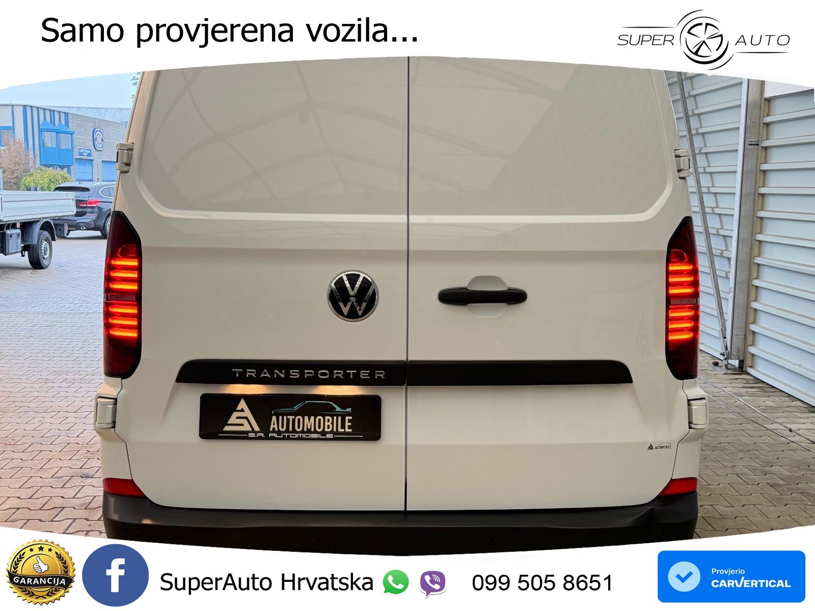 Volkswagen T7 Transporter Kasten 2.0 TDI 110 kW KR 150 KS
