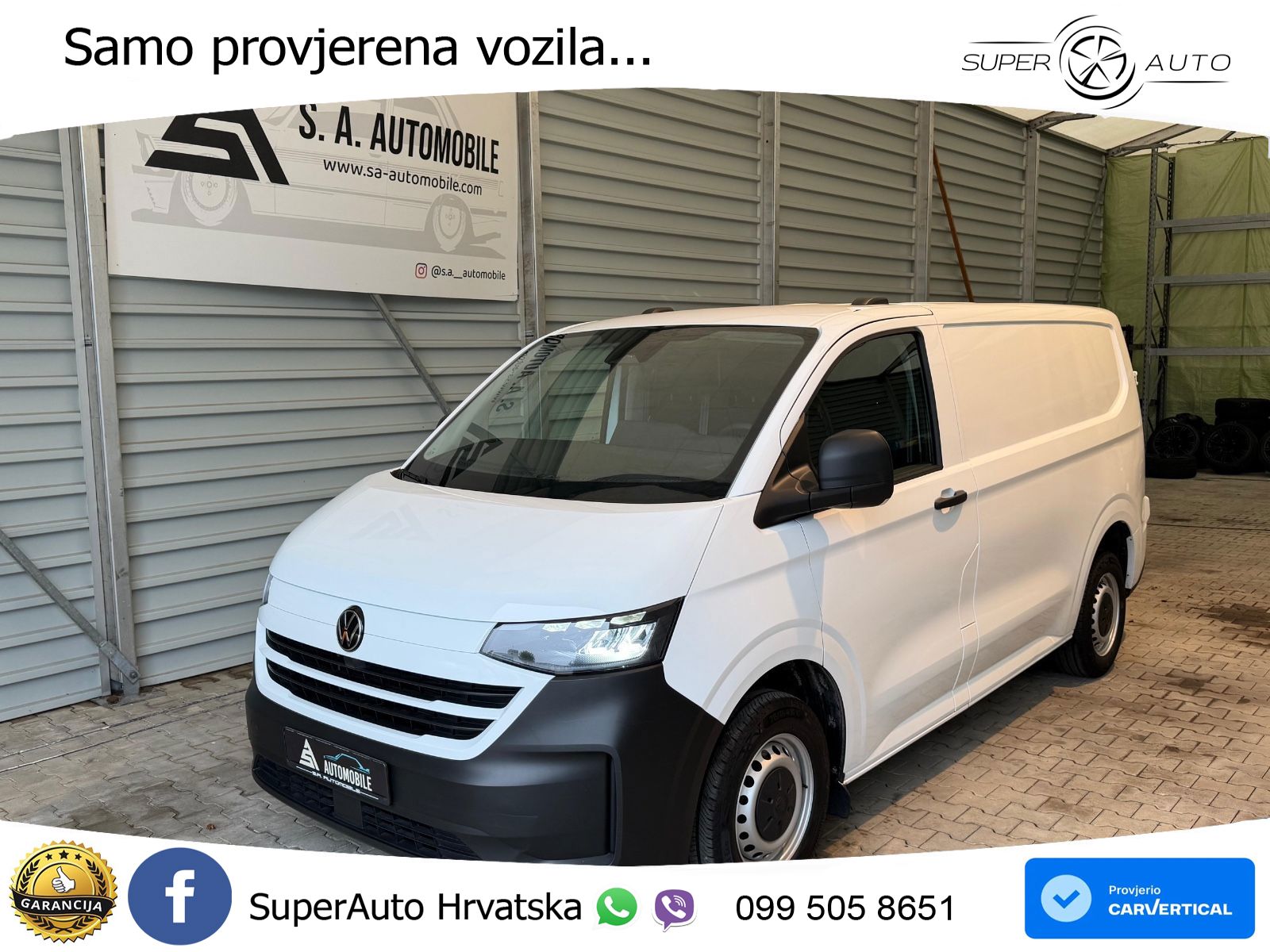 Volkswagen T7 Transporter Kasten 2.0 TDI 110 kW KR 150 KS