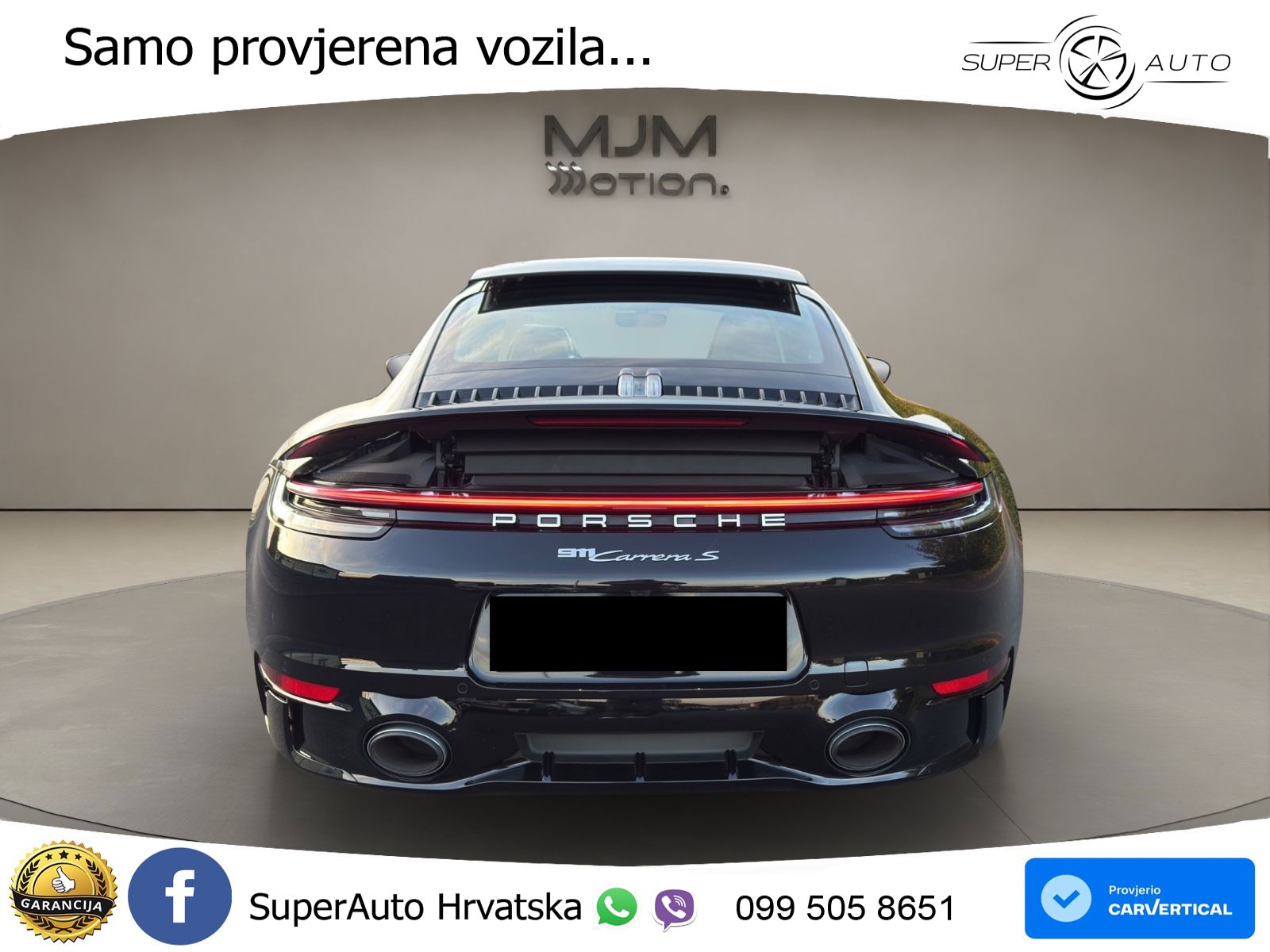 Porsche 911 Carrera S 3.0 (450 KS) PDK ZRAČNI+ACC+GR SJED+KAM+PANO