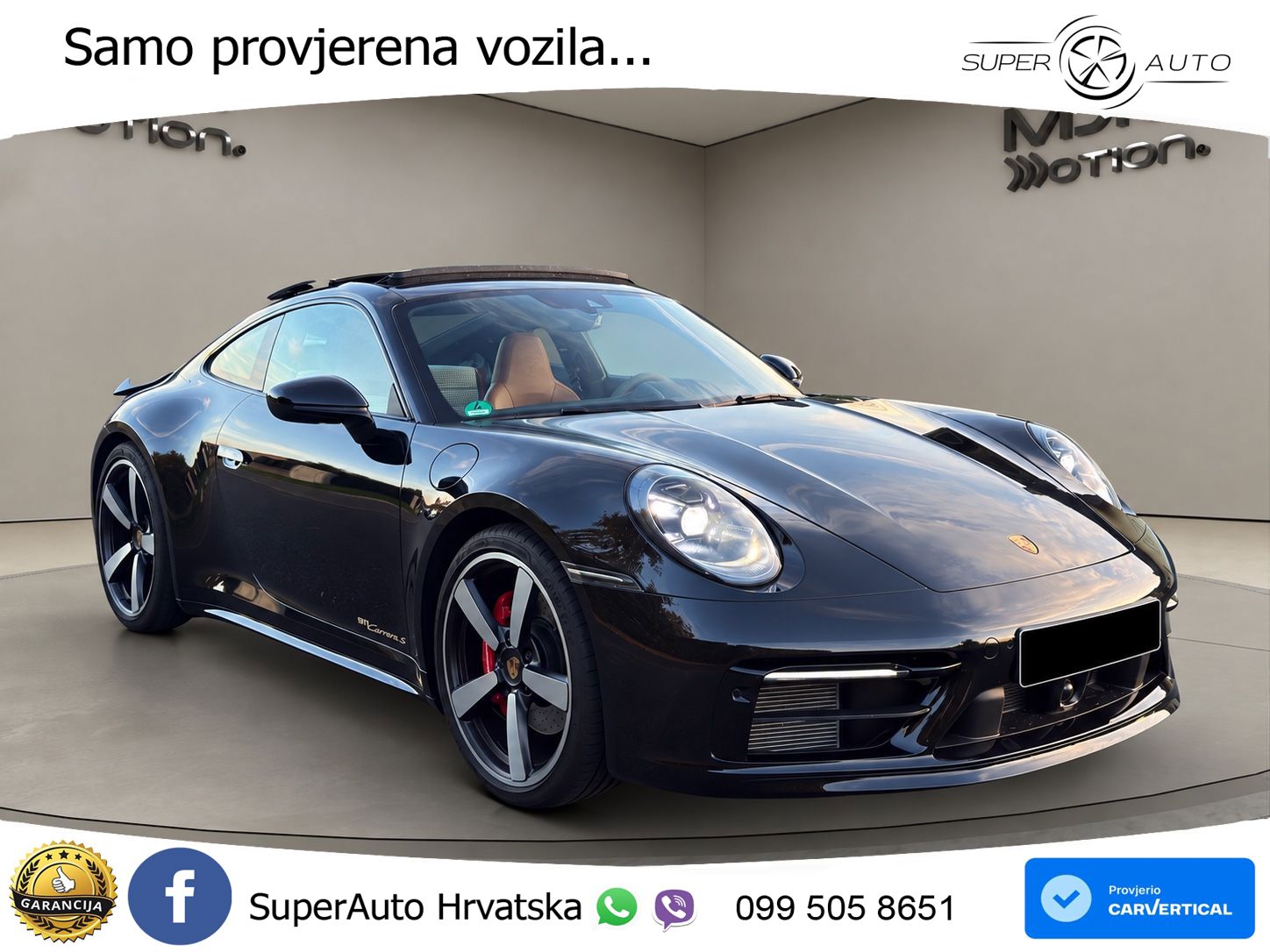 Porsche 911 Carrera S 3.0 (450 KS) PDK ZRAČNI+ACC+GR SJED+KAM+PANO