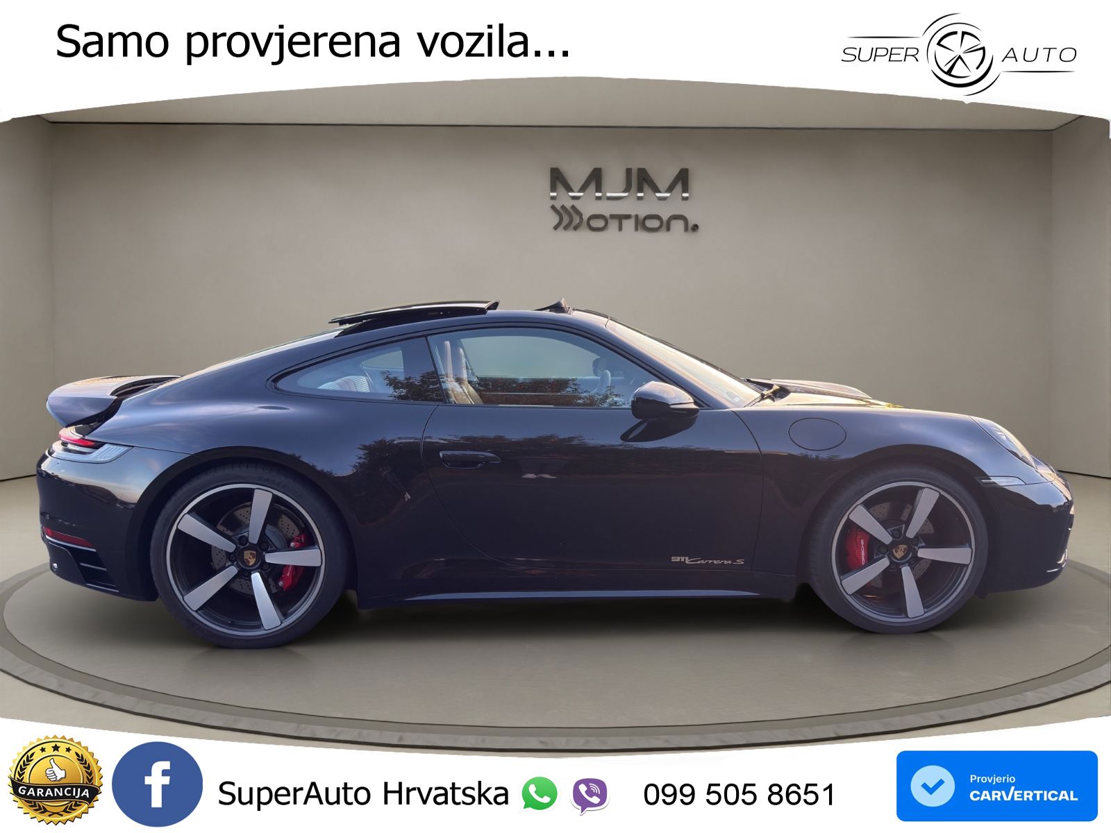 Porsche 911 Carrera S 3.0 (450 KS) PDK ZRAČNI+ACC+GR SJED+KAM+PANO