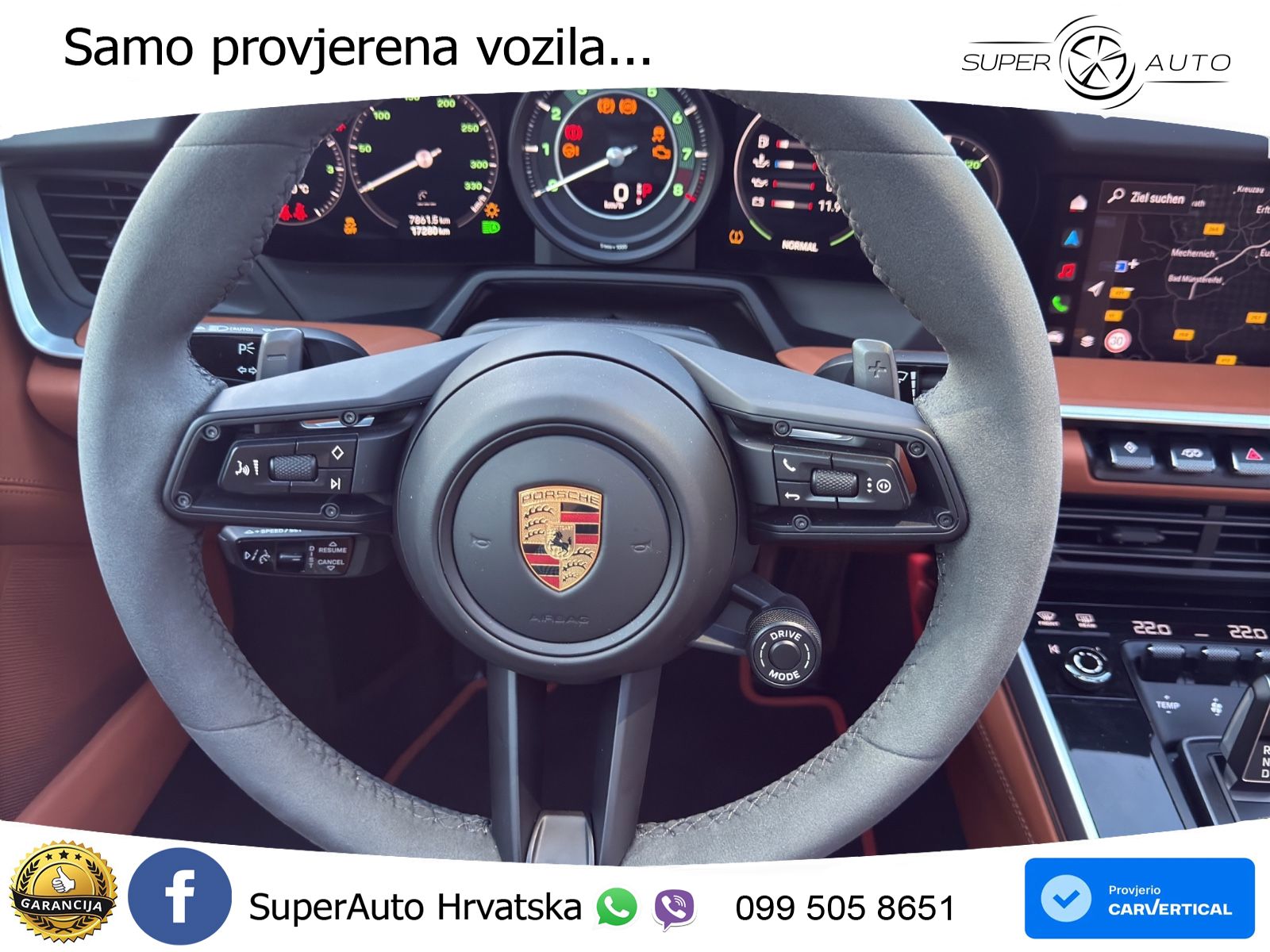 Porsche 911 Carrera S 3.0 (450 KS) PDK ZRAČNI+ACC+GR SJED+KAM+PANO