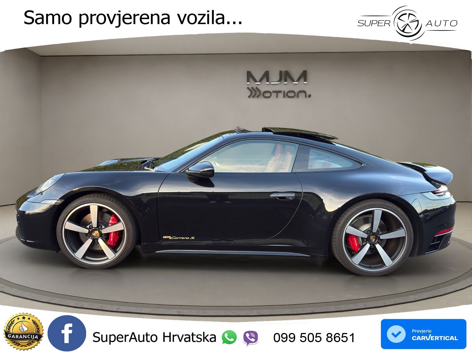Porsche 911 Carrera S 3.0 (450 KS) PDK ZRAČNI+ACC+GR SJED+KAM+PANO