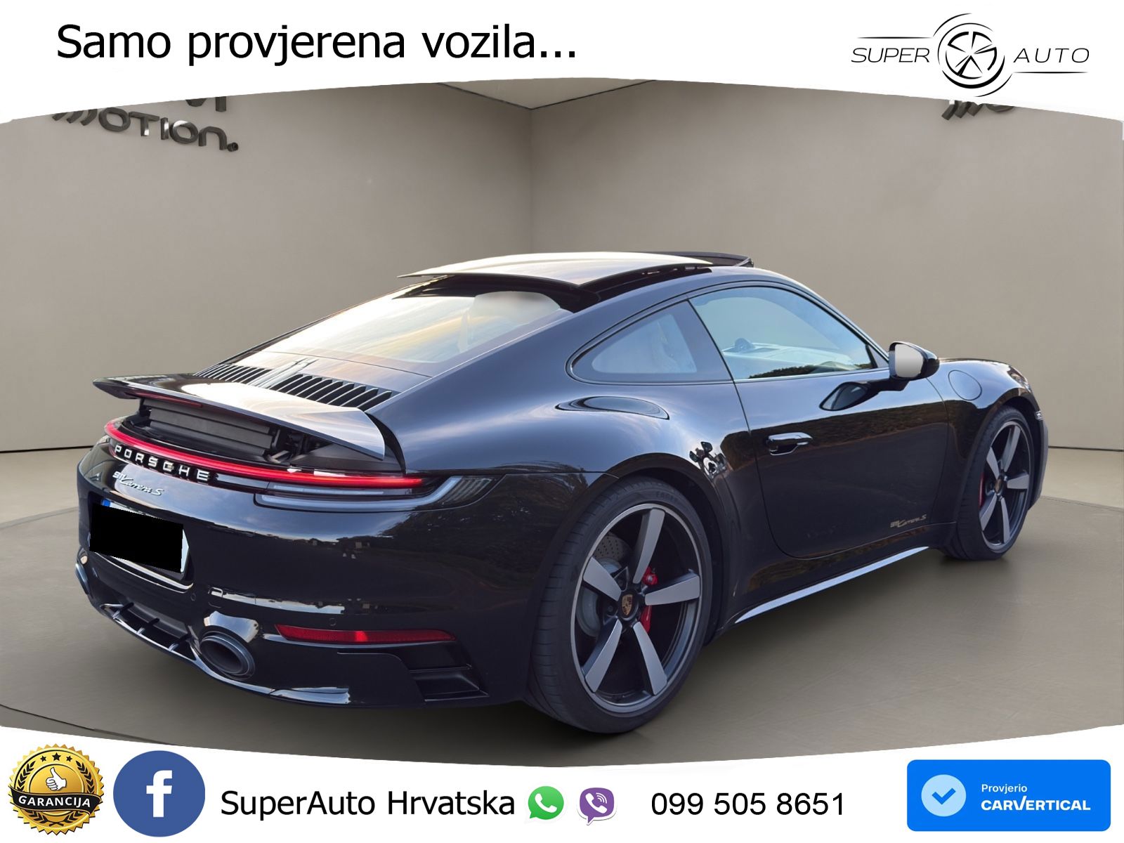 Porsche 911 Carrera S 3.0 (450 KS) PDK ZRAČNI+ACC+GR SJED+KAM+PANO