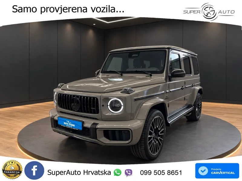 Mercedes AMG G 63 Long V8 (585 KS) 4MATIC 9G-TRONIC AMG SPEEDSHIFT TCT ZRAČNI+ACC+4xGR SJED+KAM